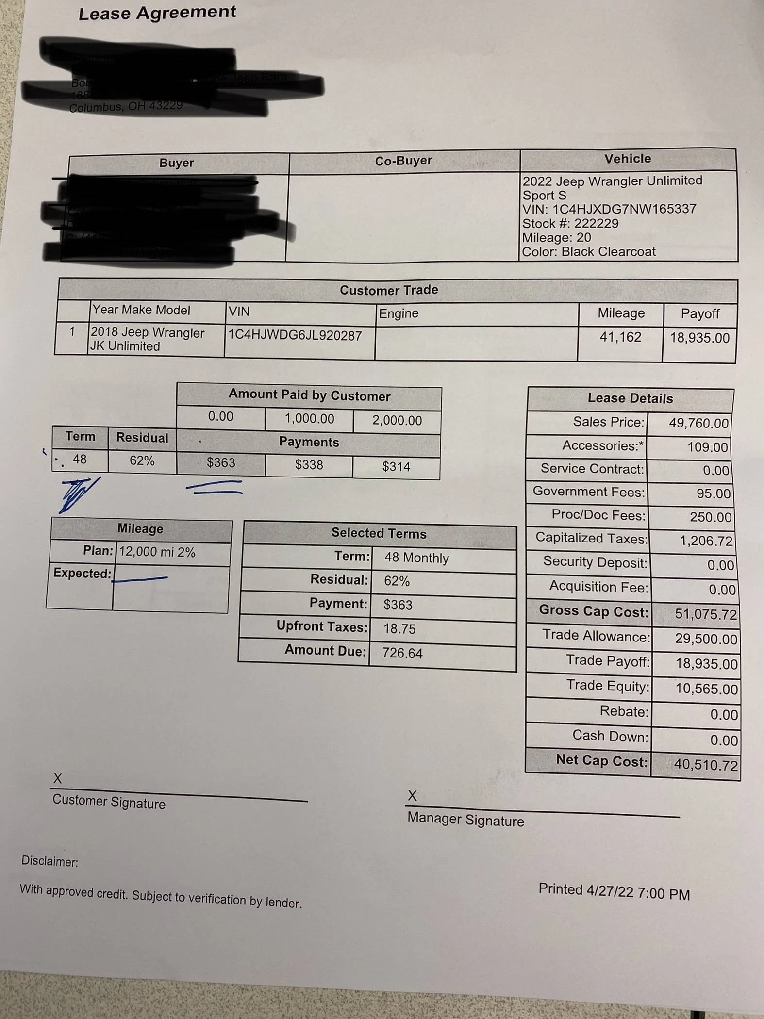 Jeep Wrangler JL Lease vs. Purchase, Never leased before. HELP 91D6EE3C-A823-4371-A2BF-CE52C844488D