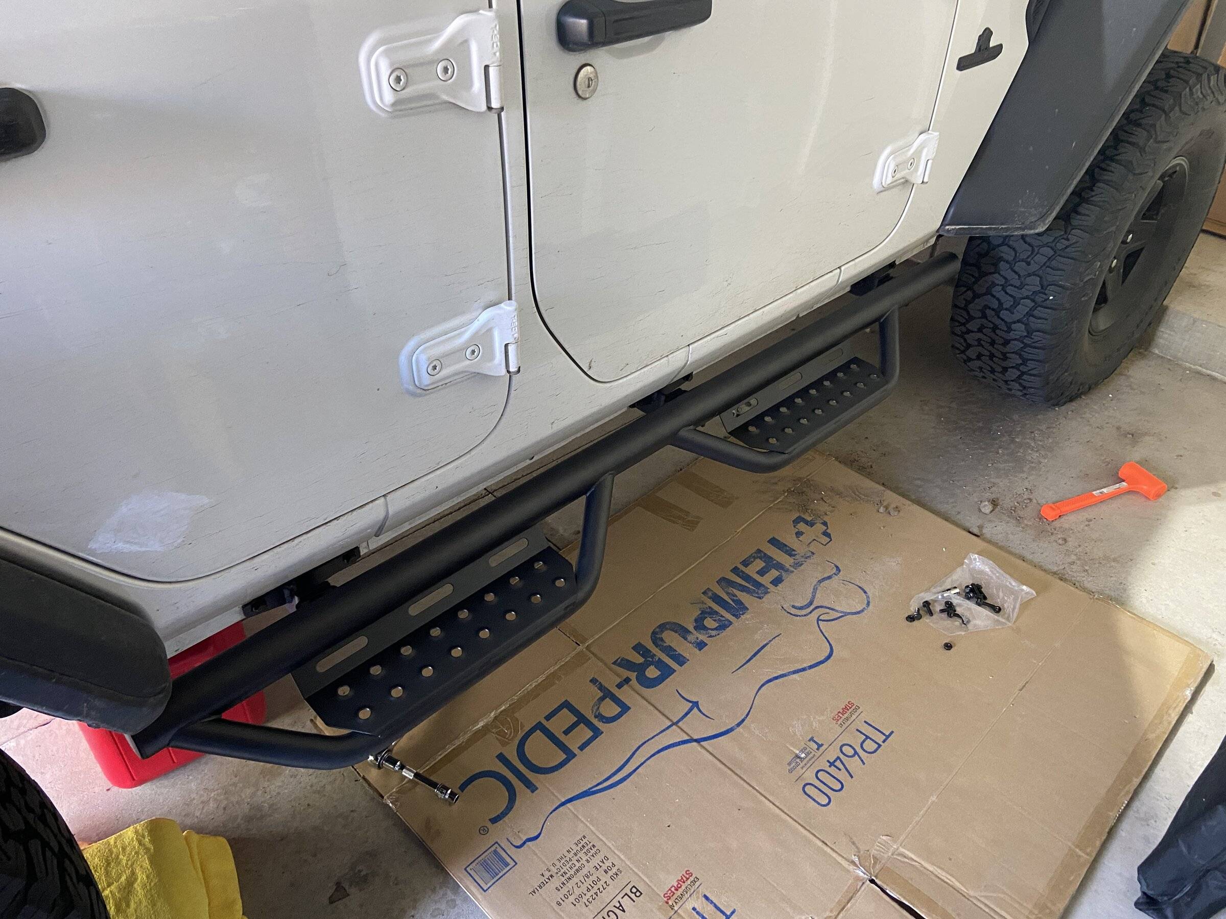 Jeep Wrangler JL Nerf Bar Question 46616293-53A3-4E43-AC2A-A0BDB3D8E264