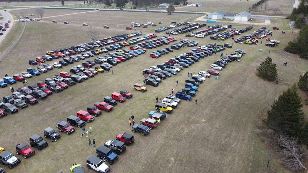 Jeep Wrangler JL My first meet - Jeep Blessing 2022 DJI_0065