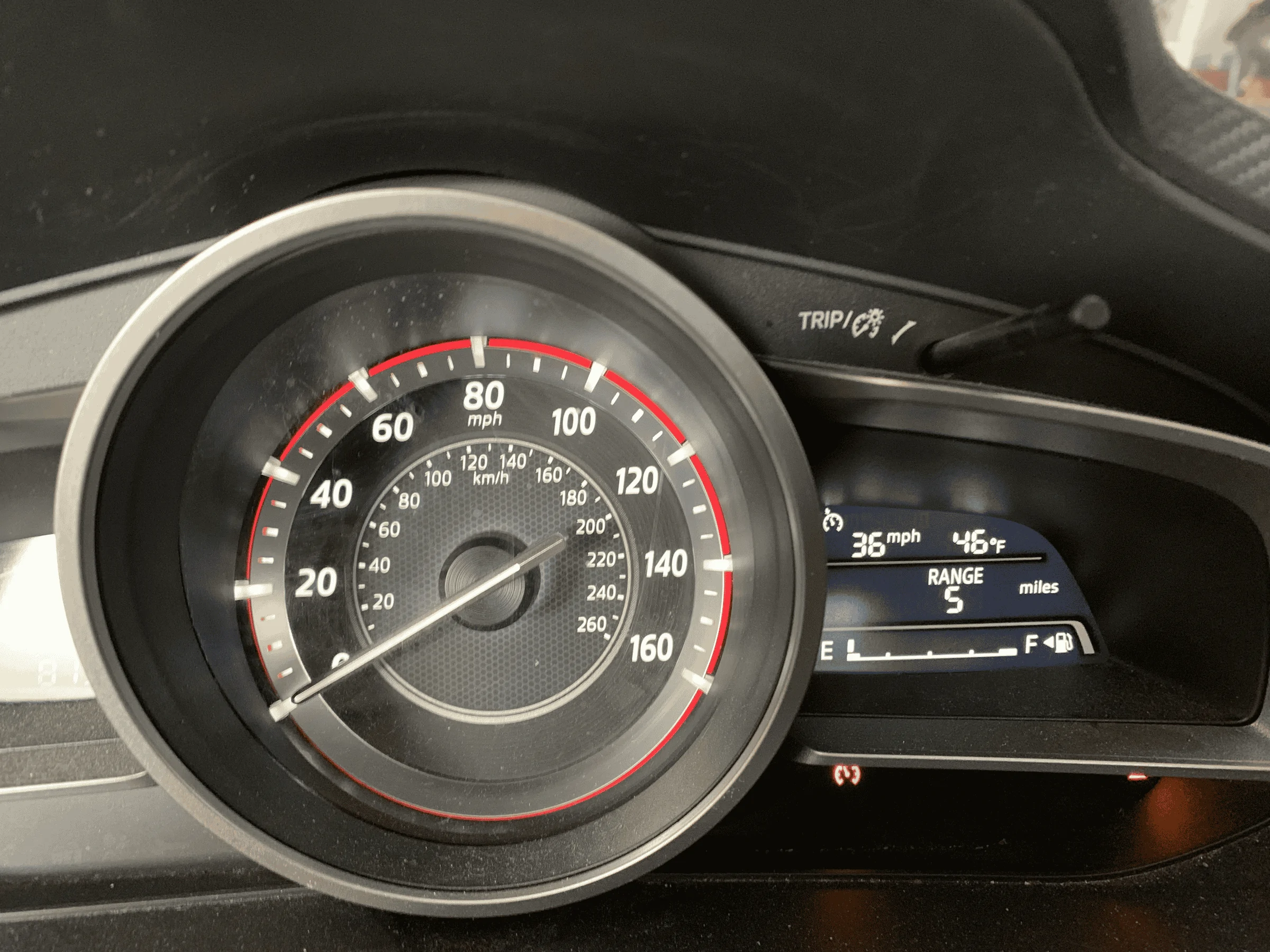 Jeep Wrangler JL Fuel "Low" Light Need Gas.JPG