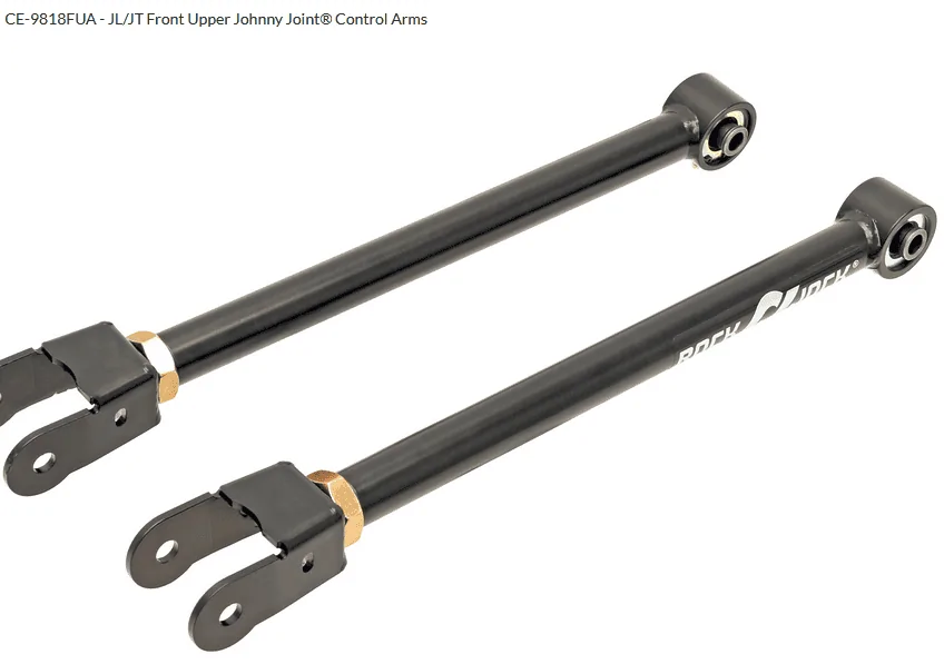 Jeep Wrangler JL Adjustable Front LCA Recommendations 1651522344121