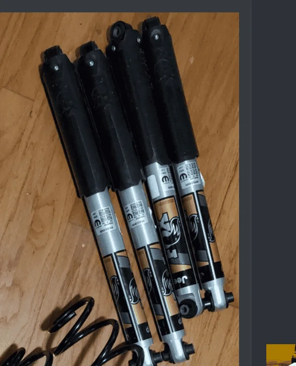 Jeep Wrangler JL WTB: 392 Take-Off Fox Shocks Screen Shot 2022-05-03 at 9.03.22 AM