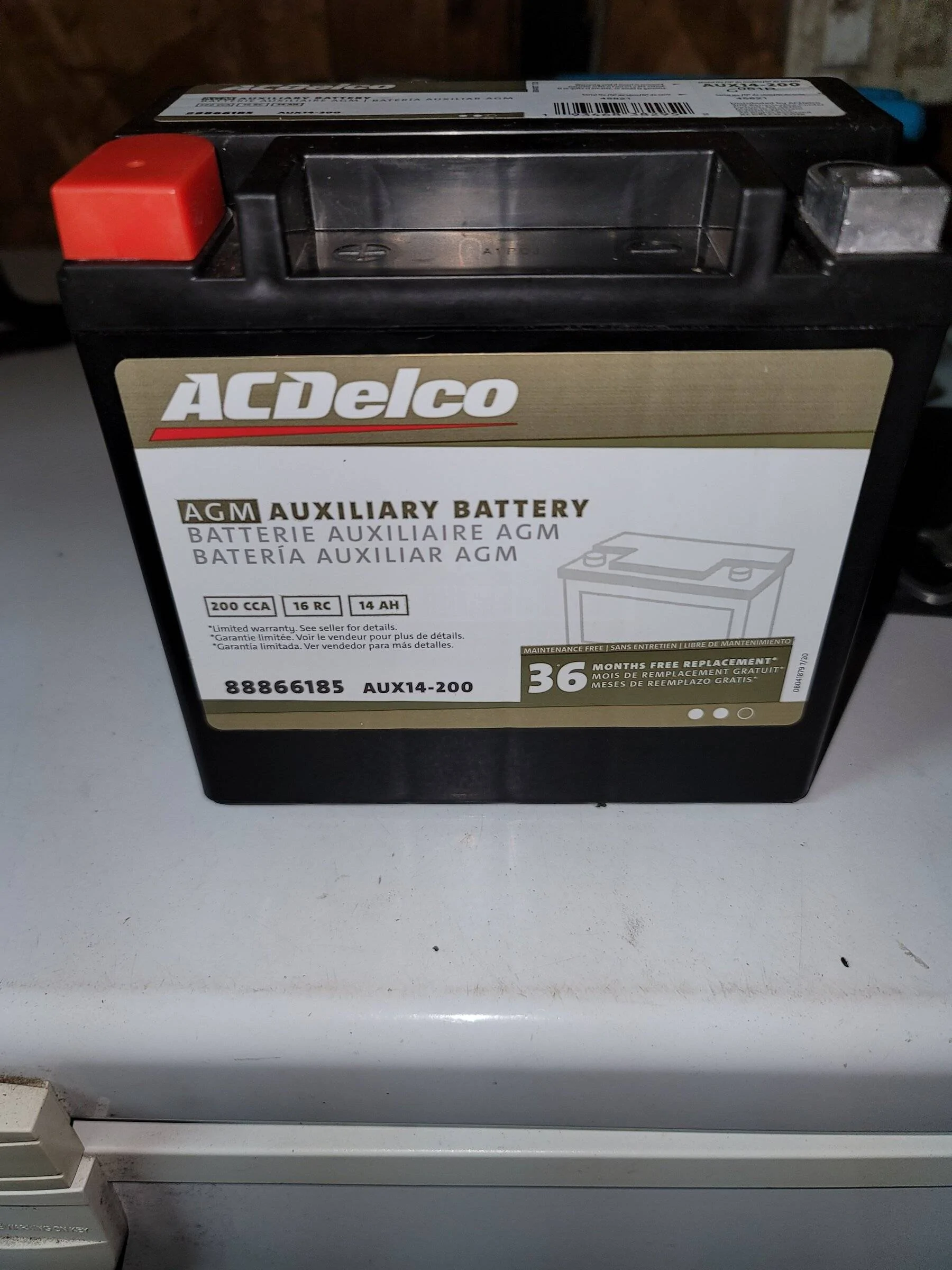 Jeep Wrangler JL Auxiliary Battery (new) 20220503_060354
