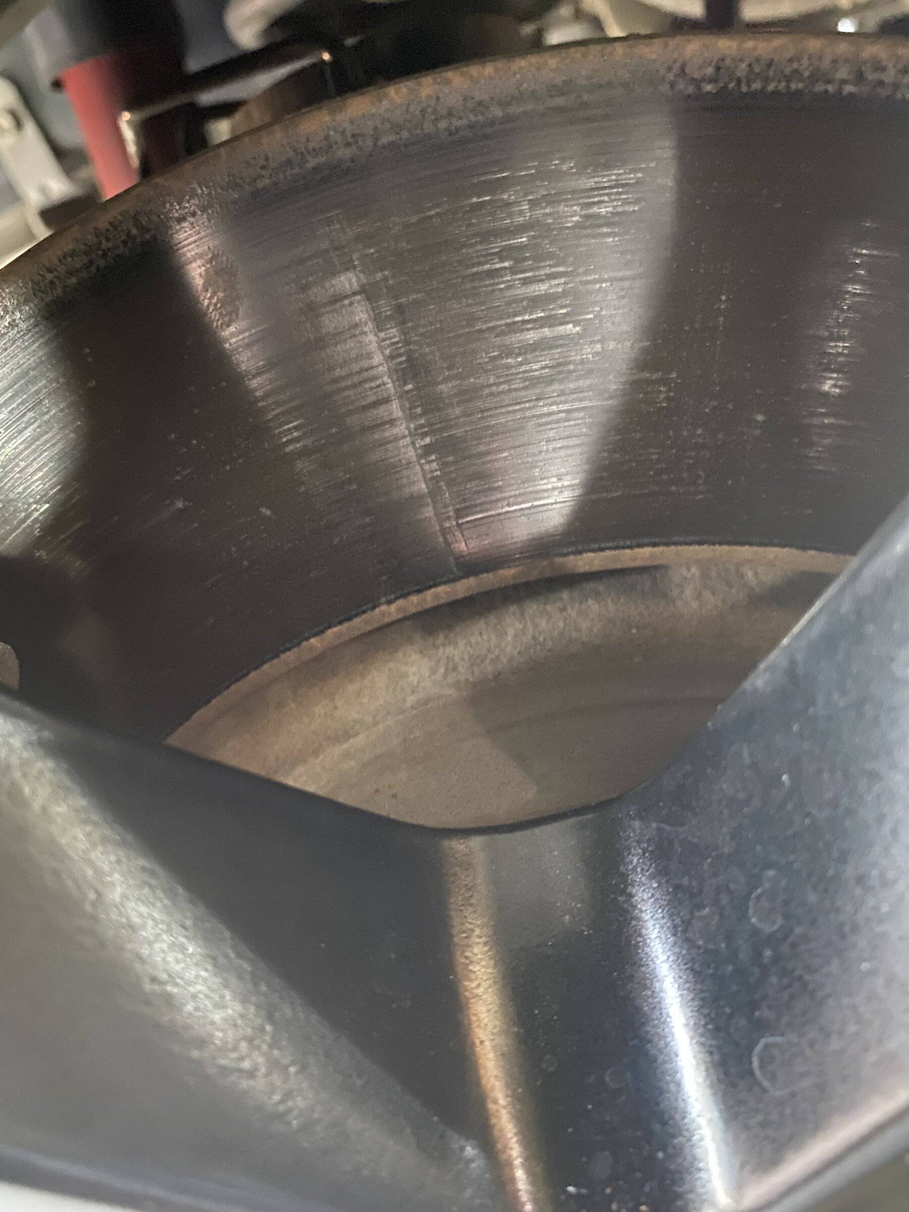 Jeep Wrangler JL Found perpendicular line / crack in front rotor? 1140DA87-AC23-40BC-938A-56127BE219FF