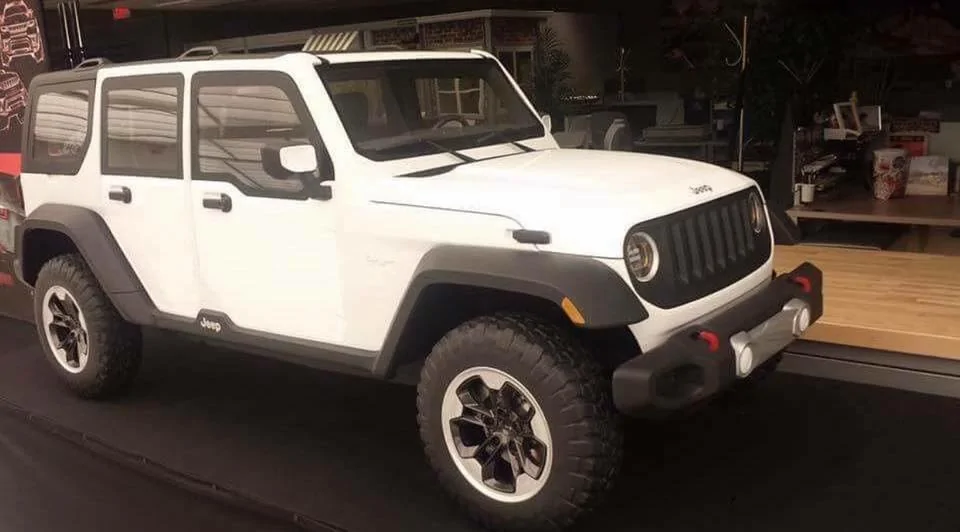 Jeep Wrangler JL False Rumors JL Wrangler Clay Model Proposal