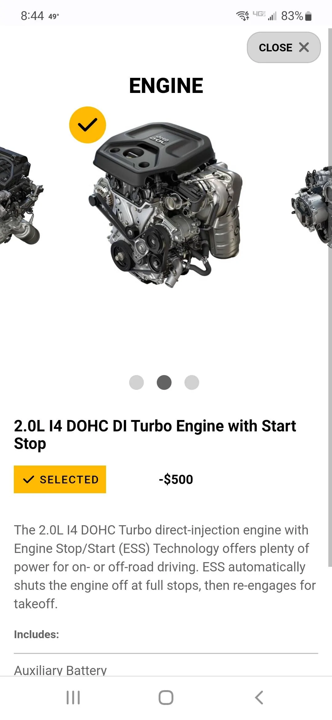 Jeep Wrangler JL 2Dr JL order Screenshot_20220505-084457_Chrom
