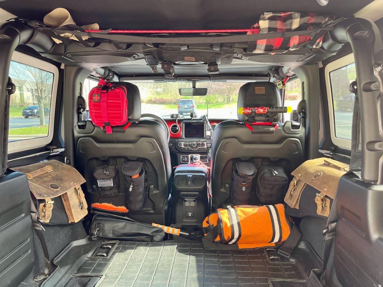 Jeep Wrangler JL 2 Door storage solutions IMG_0716