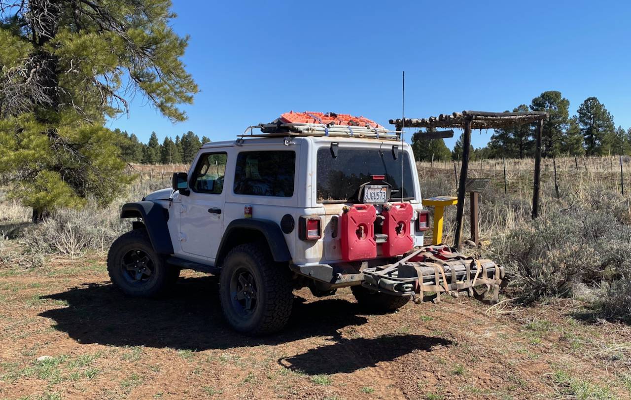 Jeep Wrangler JL Anyone with a 2 Door Overland/Camping Setup? Mathis ranch marker (1)