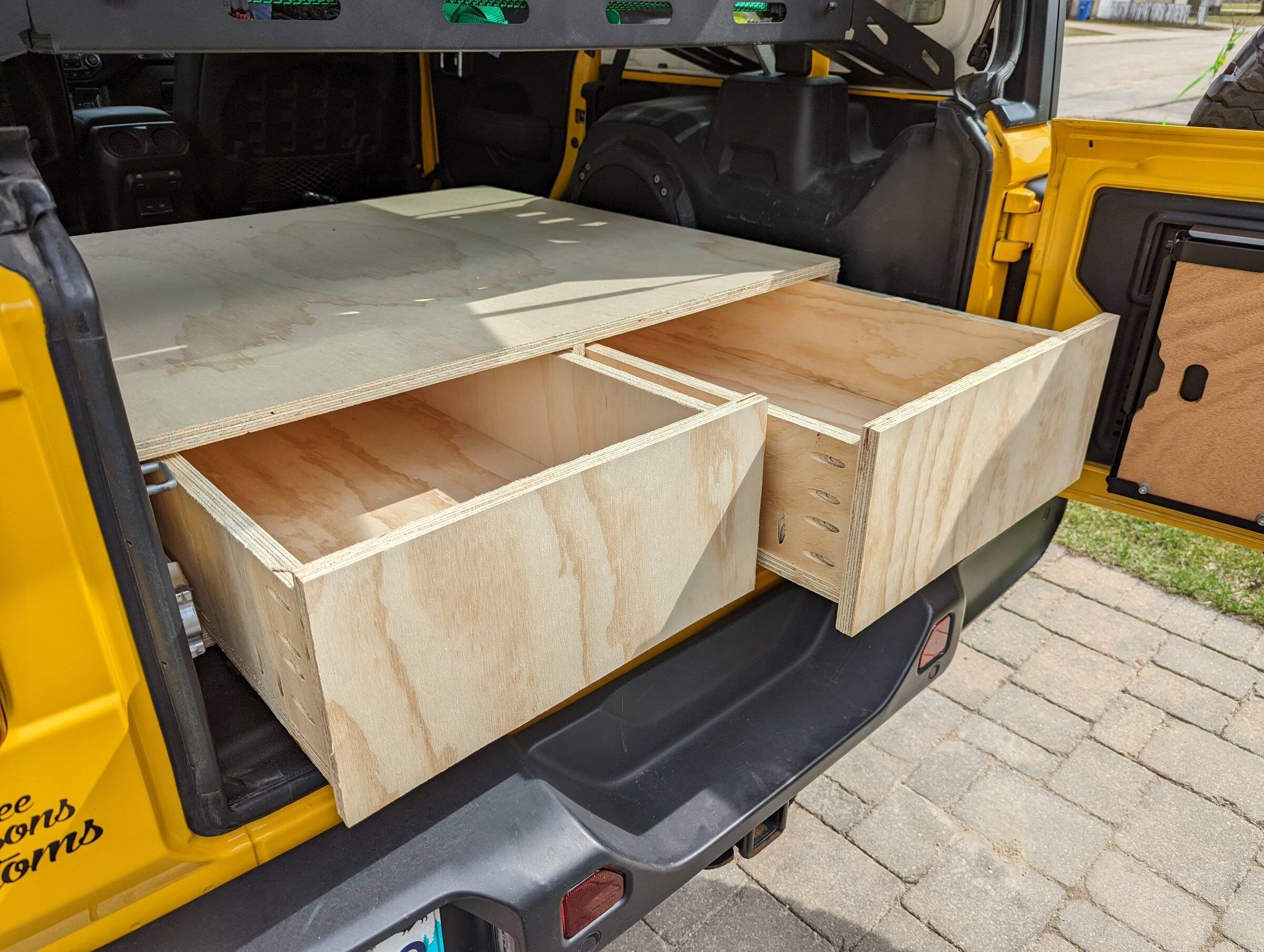 Jeep Wrangler JL Show your DIY sleeping platforms! PXL_20220507_205341212