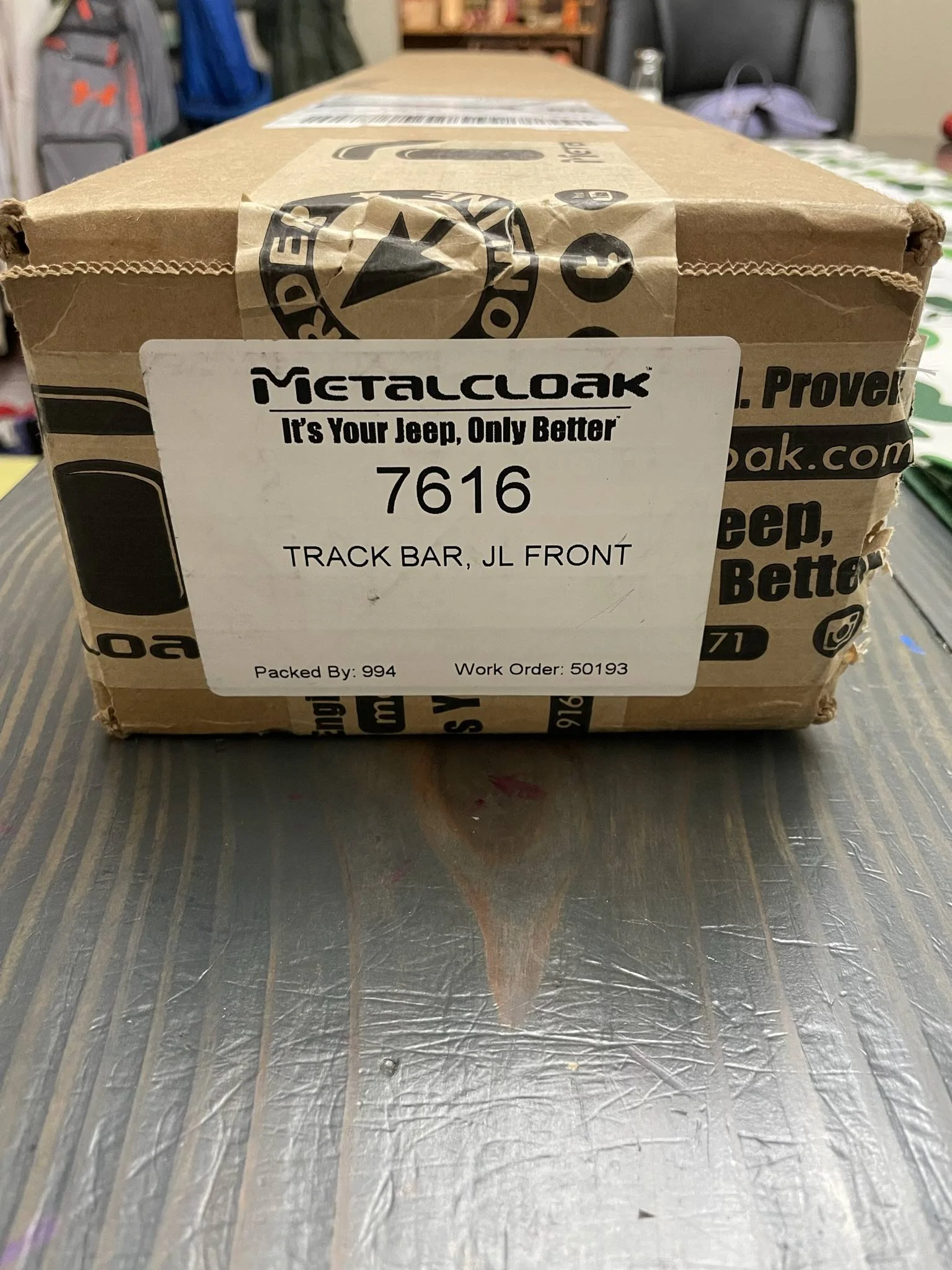 Jeep Wrangler JL Adjustable Track Bar - MetalCloak 4C096121-13EA-4389-A796-2E113CE3BAF1