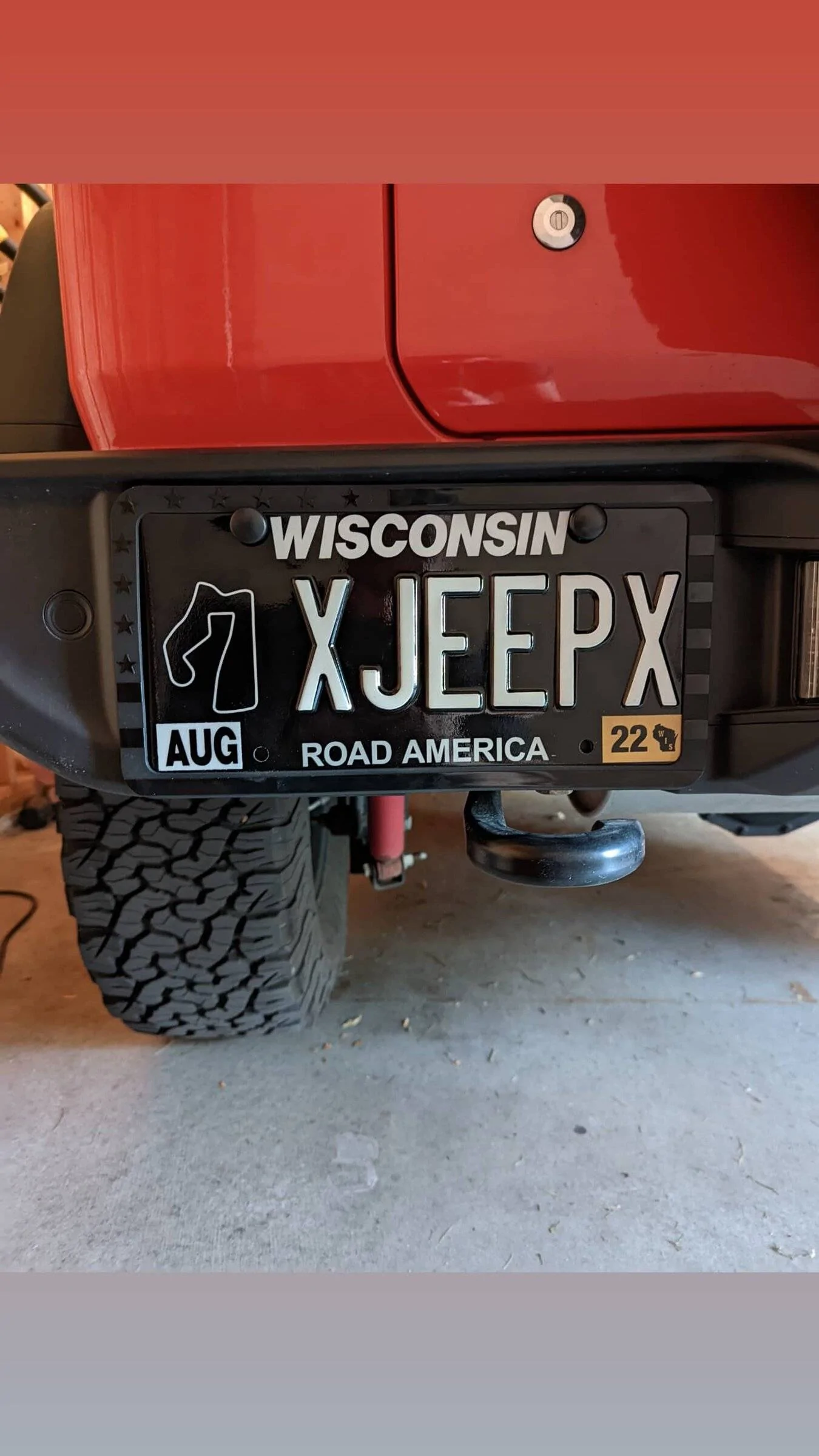 Jeep Wrangler JL Custom vanity license plates IMG_20211111_165827_216