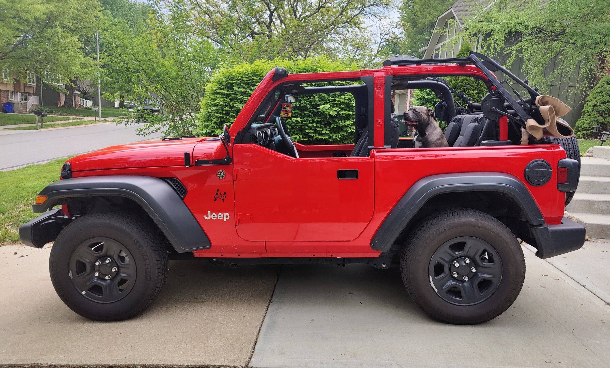 Jeep Wrangler JL Tops off 2 door pics! IMG_20220510_121935