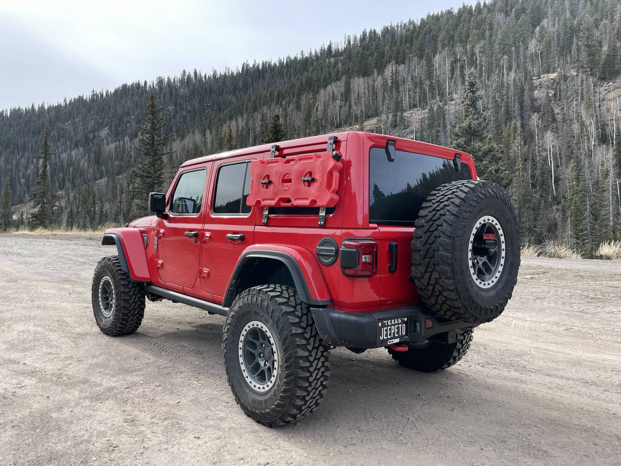 Jeep Wrangler JL Mopar 3rd Brake Light Relocation Bracket - Jeepeto III Take off E44B5146-DFB5-41F5-A54D-0D02A19646C3