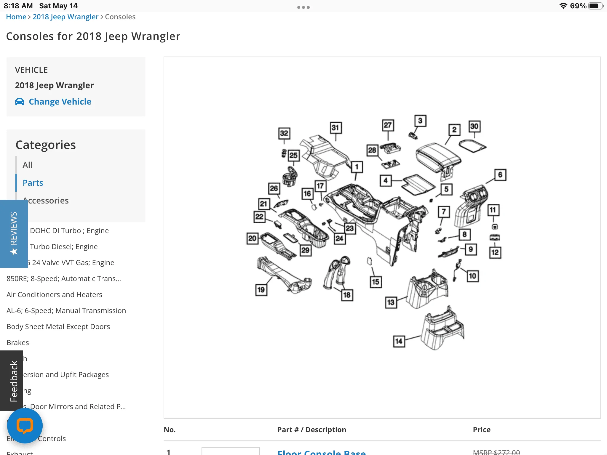 Jeep Wrangler JL Console diagram incorrect? 86601091-7434-4B39-9F37-9962F393B9EF