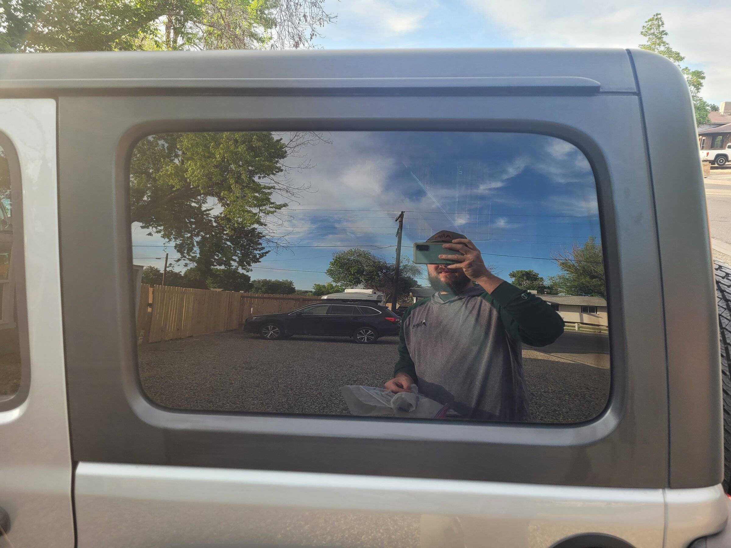Jeep Wrangler JL JLU hard top (texture black) 20220516_190527