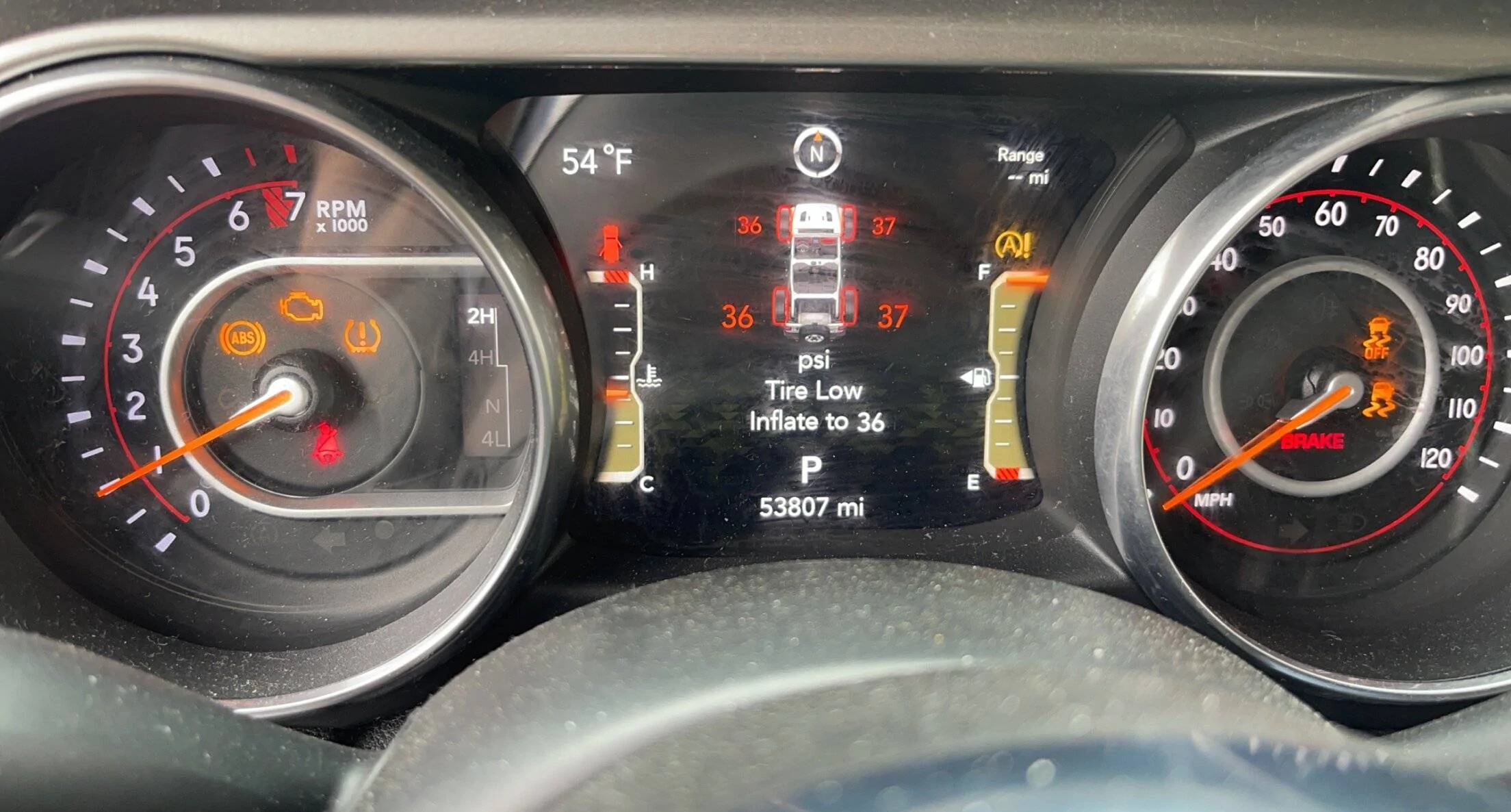 Jeep Wrangler JL 2018 JL Christmas tree dash. HELP ? 694018AE-CDCD-4B8C-A4CD-D53426881C9B
