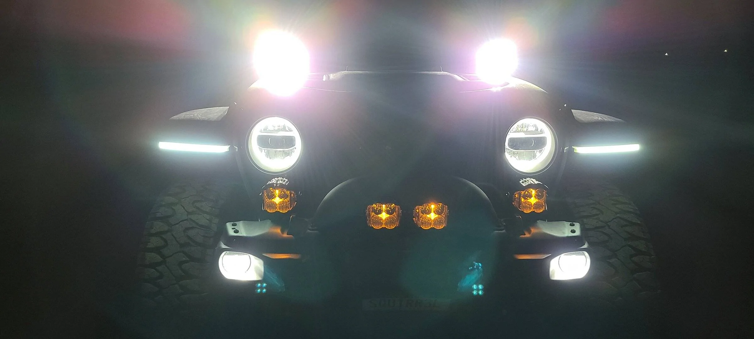 Jeep Wrangler JL Anyone Running Baja Designs LP4s? 20210127_195811