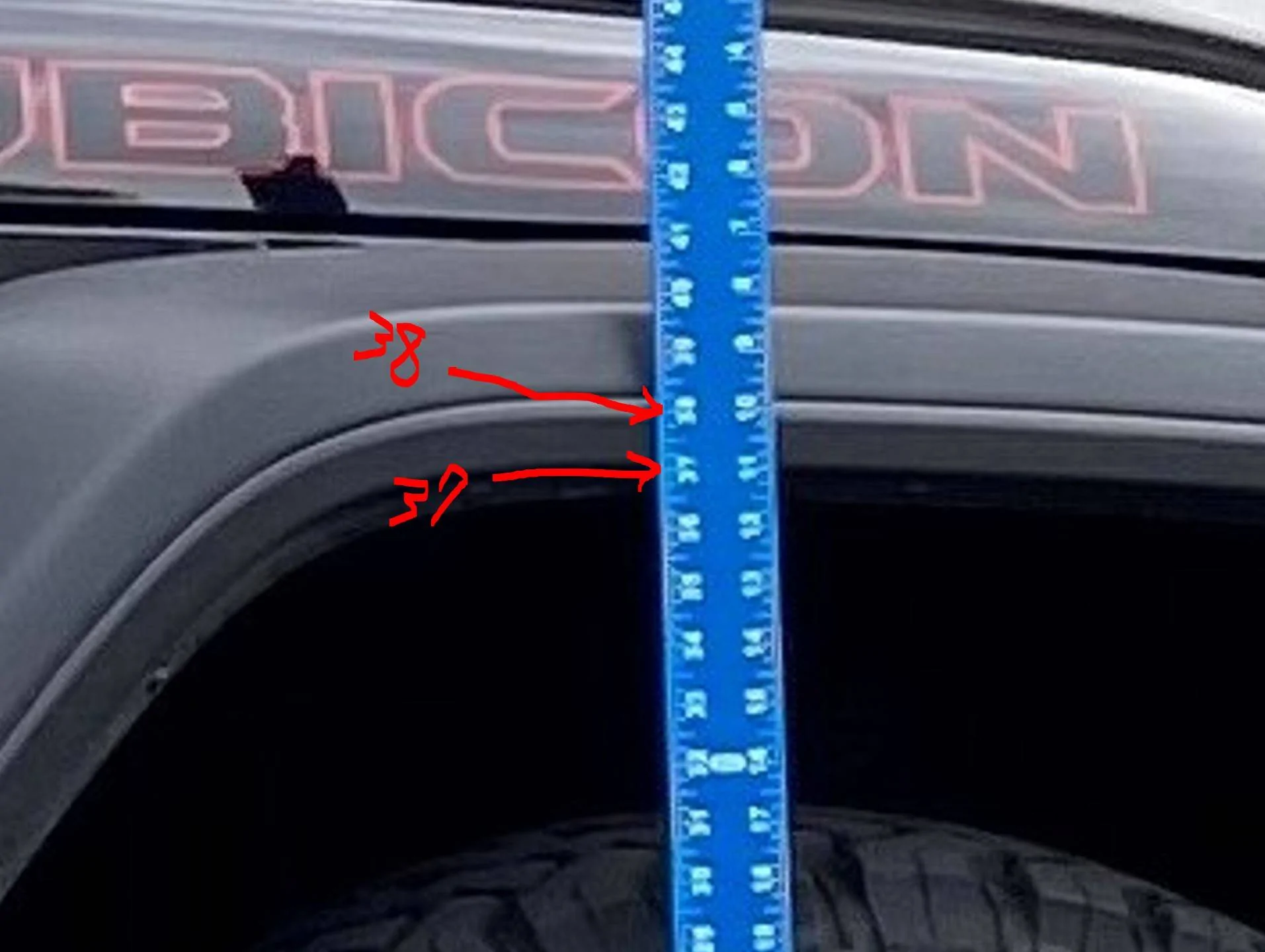 Jeep Wrangler JL Rubicon Height 666hhh