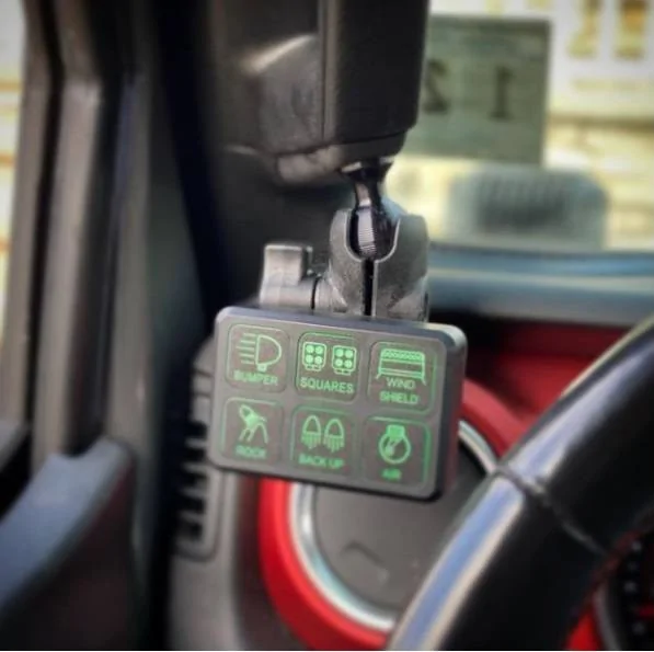 Jeep Wrangler JL Best offdoor mirrors / pics Switch pod Mount