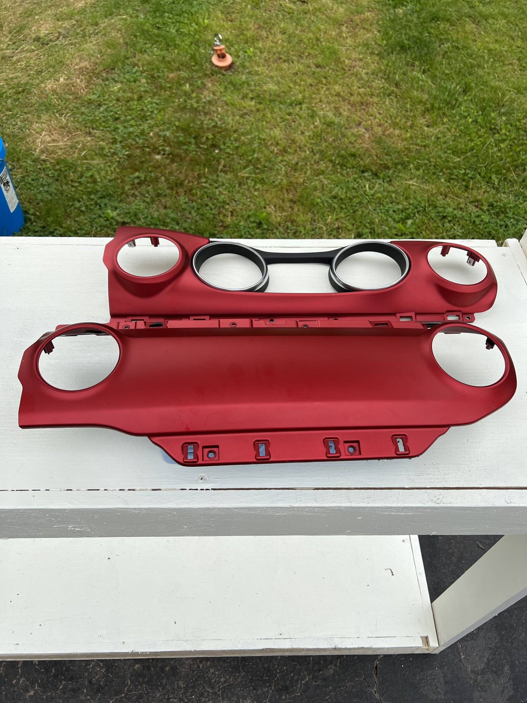 Jeep Wrangler JL Rubicon dash panels Red -$100 KOP BB3229BB-DF2A-4EA7-B714-227F16114766