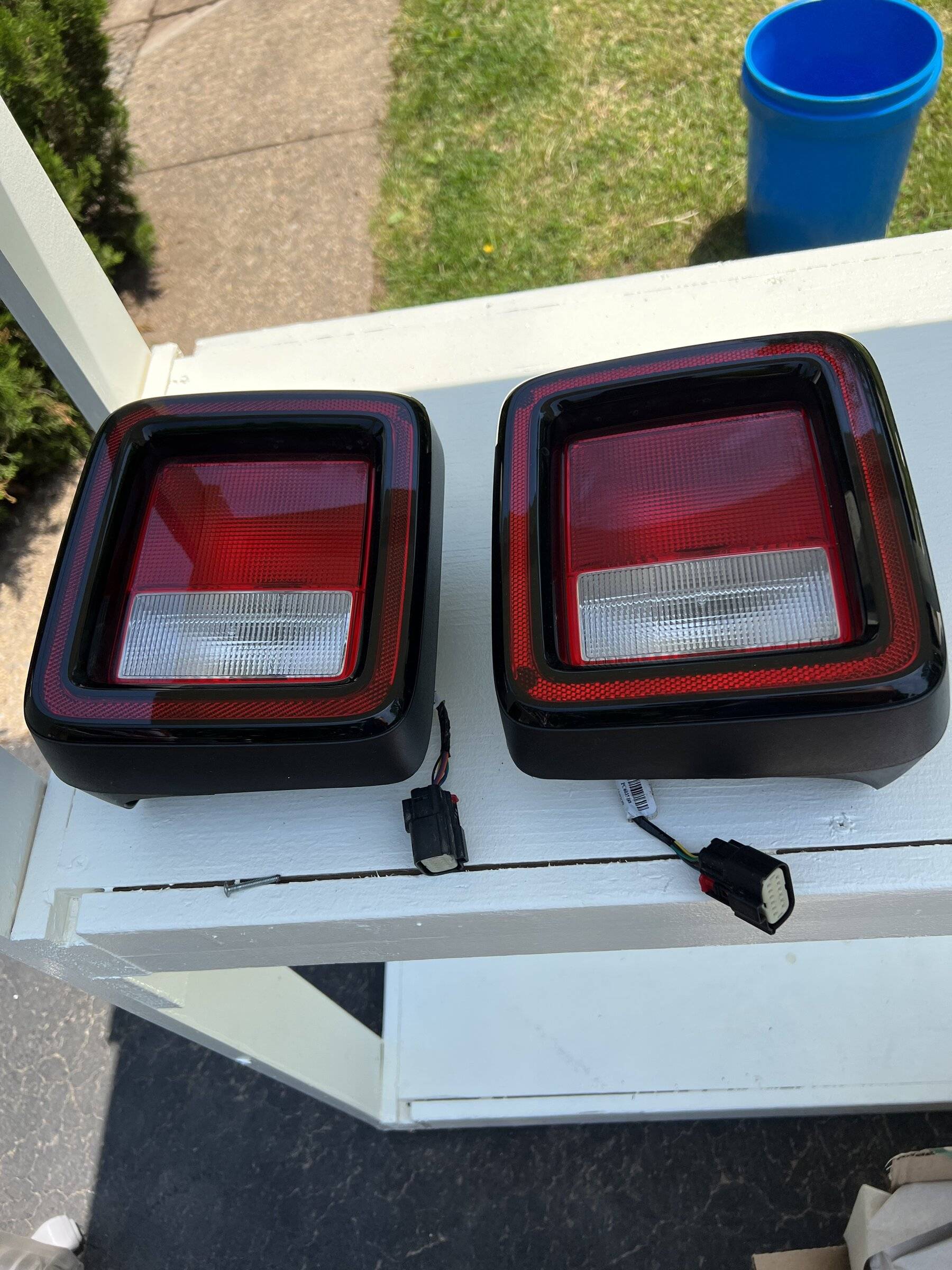 Jeep Wrangler JL Halogen stock taillights $50 KOP 47695B16-5CED-425F-BD70-CB33D028F7E3