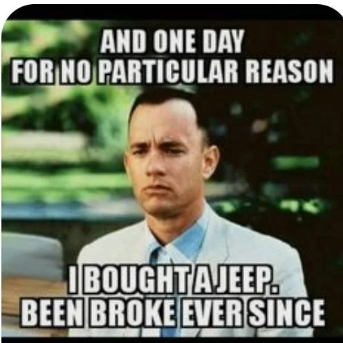 Jeep Wrangler JL Jeep memes 78971D00-986A-4212-8C11-568A87772BC0