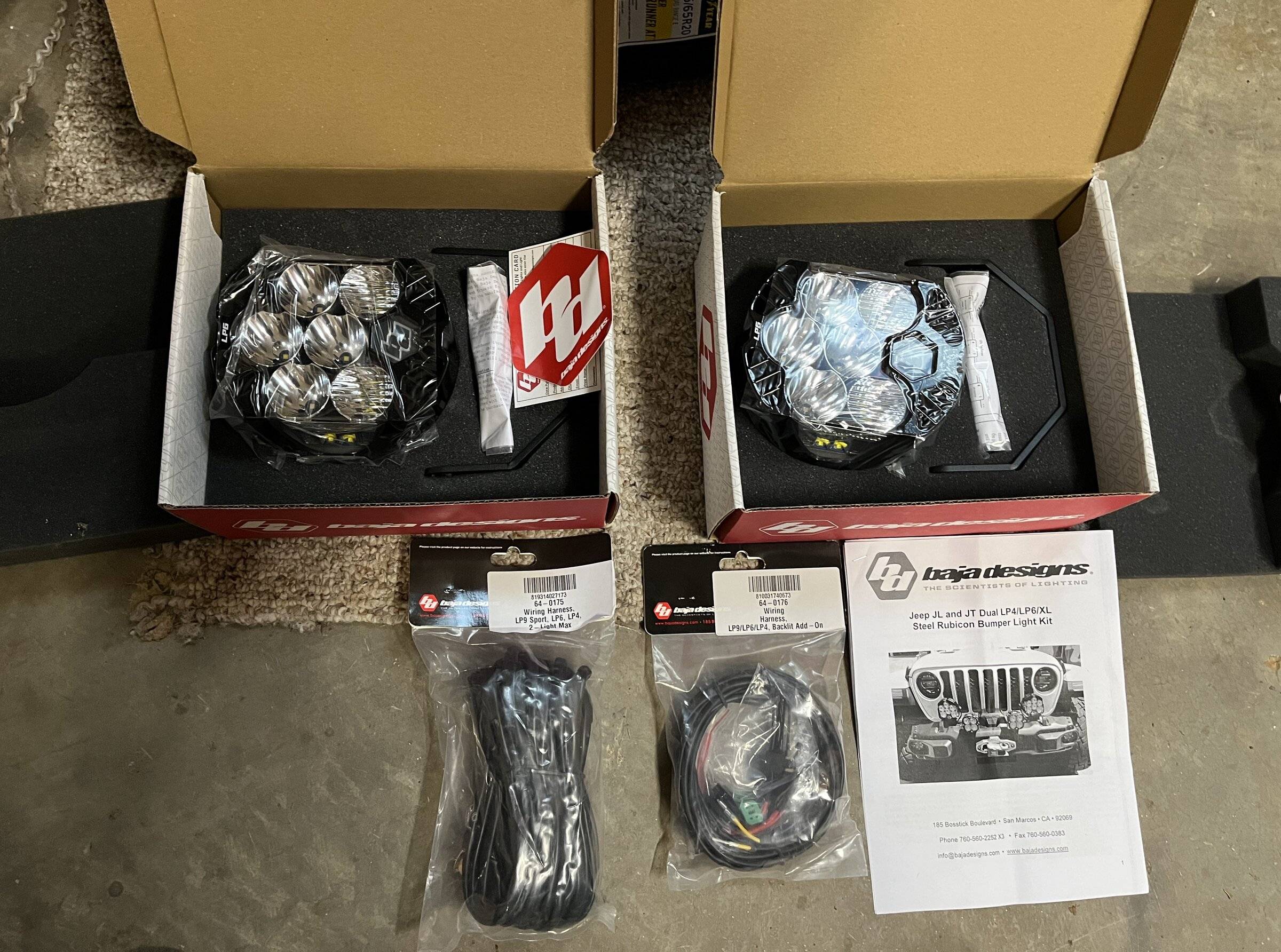 Jeep Wrangler JL Baja Designs LP6 Light Set C09FD64A-7ED0-4790-AC51-0A1D42E0863B