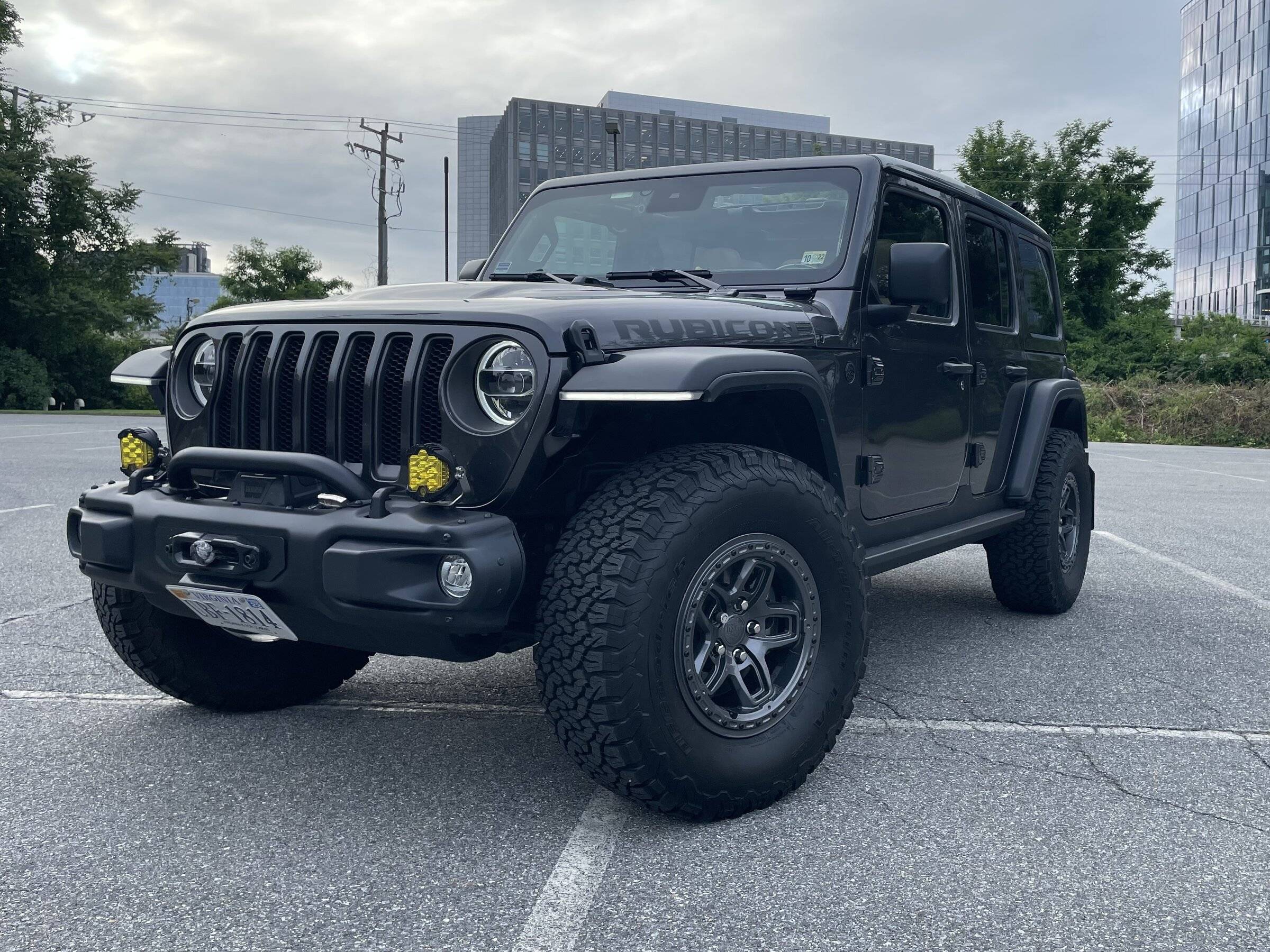 Jeep Wrangler JL AEV Borah wheels on JL 3849A912-6669-48AE-96C2-35B91A4CE9C9