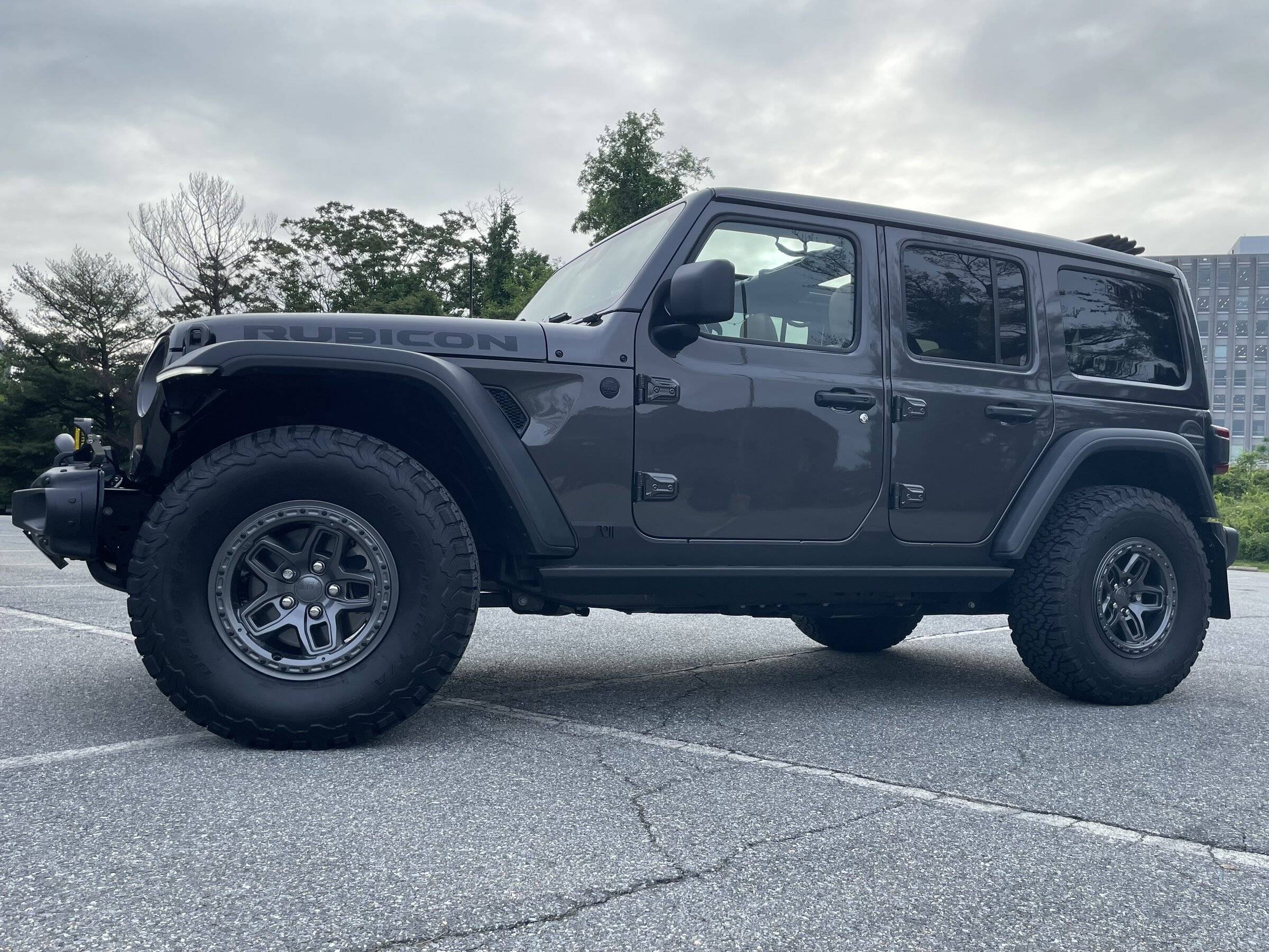 Jeep Wrangler JL AEV Borah wheels on JL C13C0DAC-BC1C-49FB-AE70-39D8D0BC9F3F