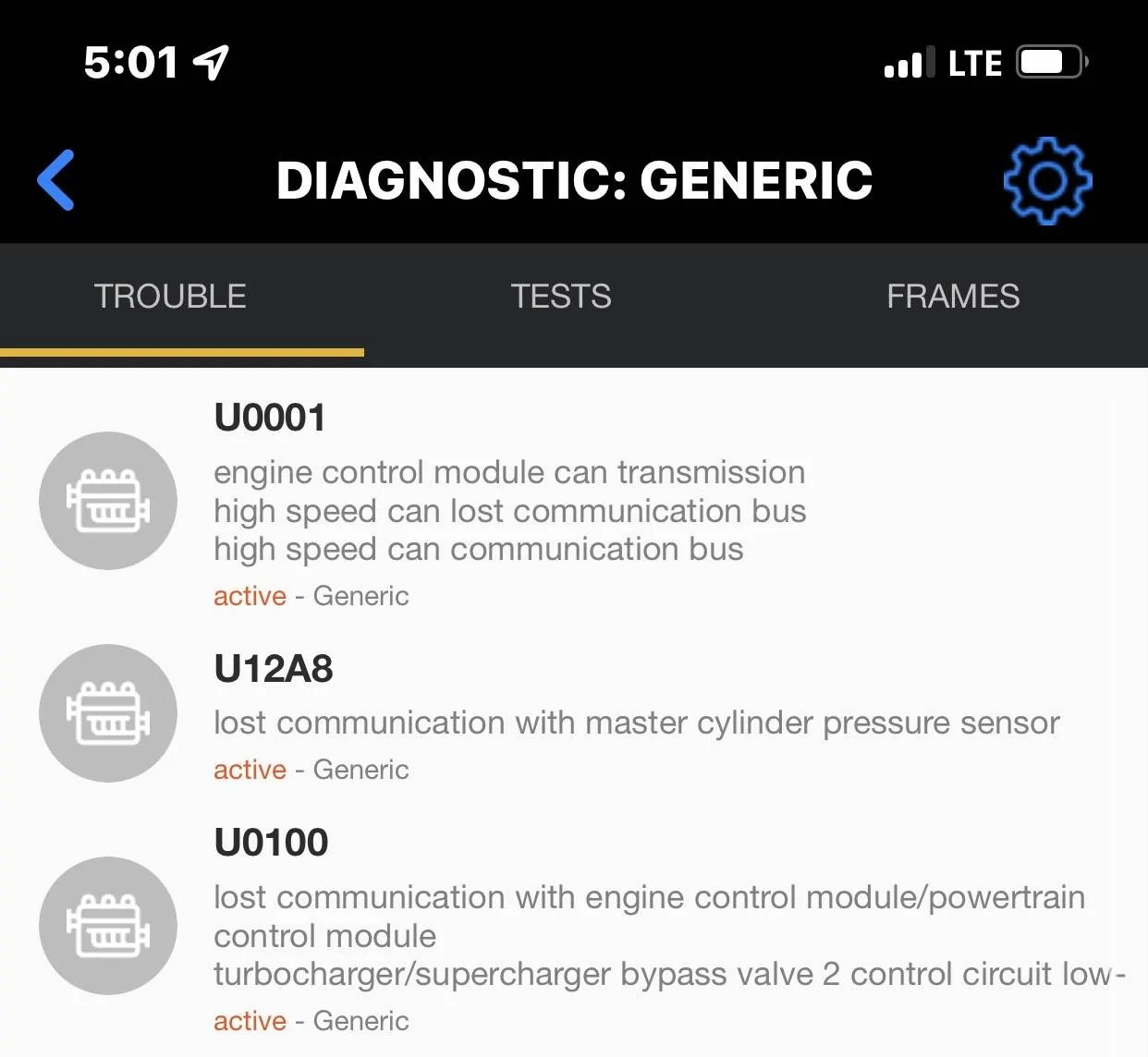 Jeep Wrangler JL Diagnostic Codes - 2nd time no start IMG_4223