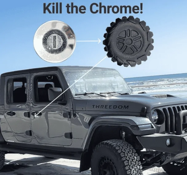Jeep Wrangler JL ? Threedom Custom Design Key Lock Caps? kill