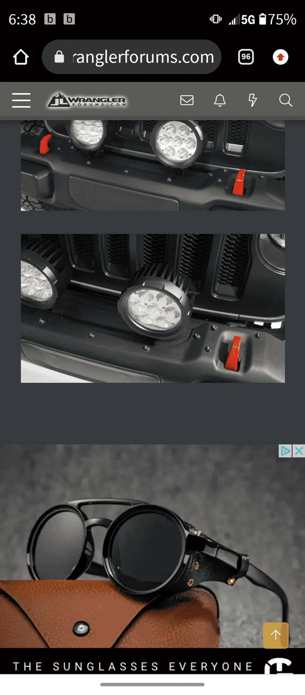 Jeep Wrangler JL Tyri D18 LED off road lights Screenshot_20220527-183821