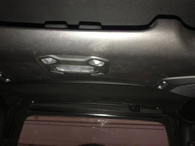 Jeep Wrangler JL GMRS Antenna Cable Run IMG_4844