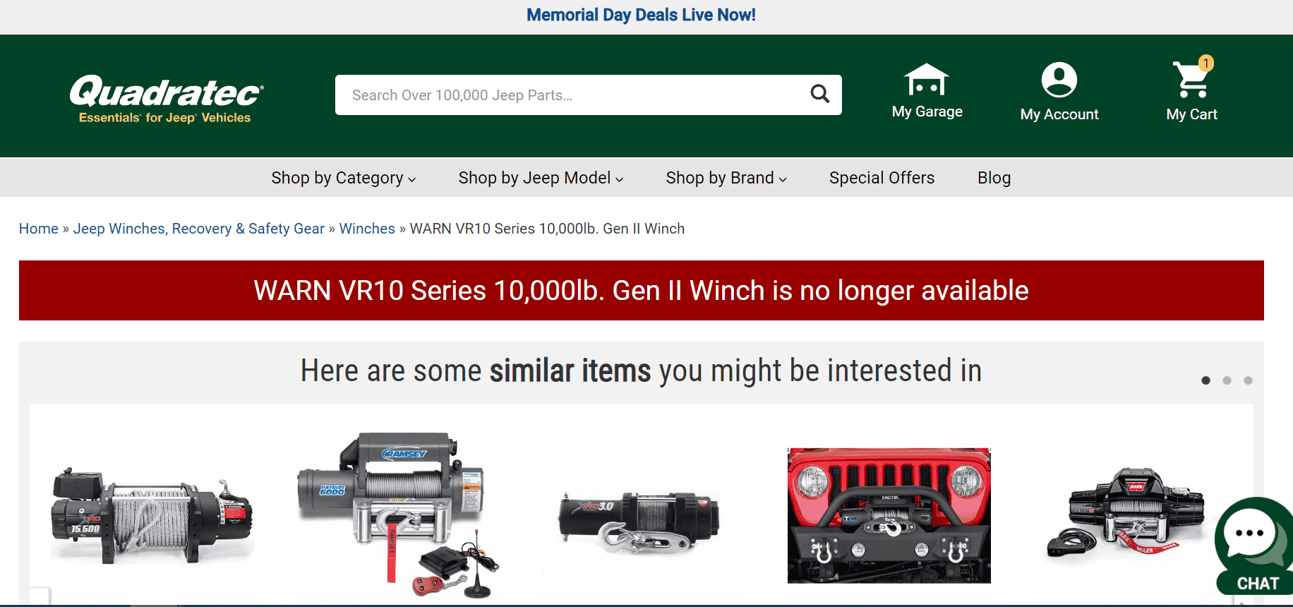 Jeep Wrangler JL Warn VR10S Winch Discontinued!?!?! 1653745684901