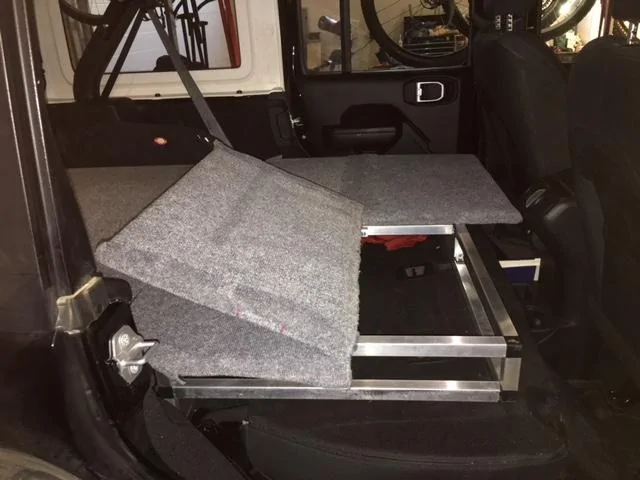 Jeep Wrangler JL DIY bed ideas. IMG_8682
