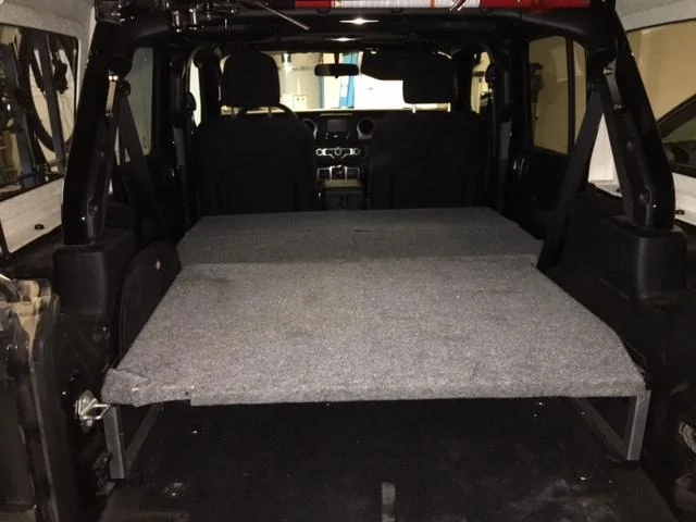 Jeep Wrangler JL DIY bed ideas. IMG_8684