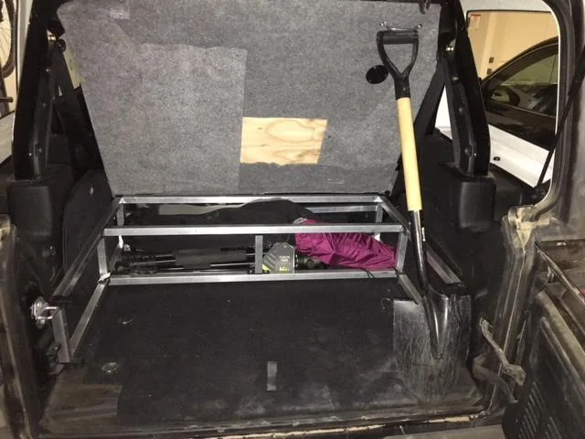 Jeep Wrangler JL DIY bed ideas. IMG_8685