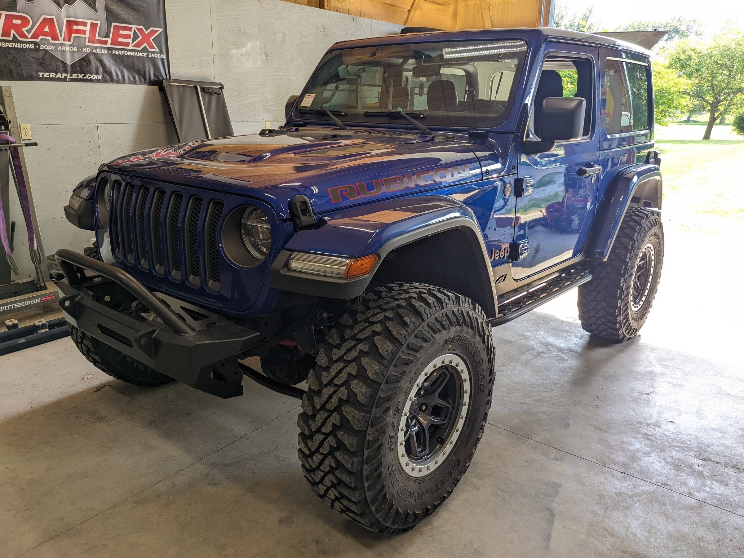 Jeep Wrangler JL Side steps/rock sliders PXL_20220529_215550210