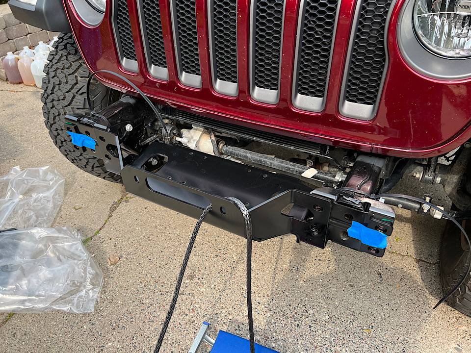 Jeep Wrangler JL Mopar stubby and Warn VR EVO 10S C783E4D4-C464-4DCD-8921-D8D3CF20AB15