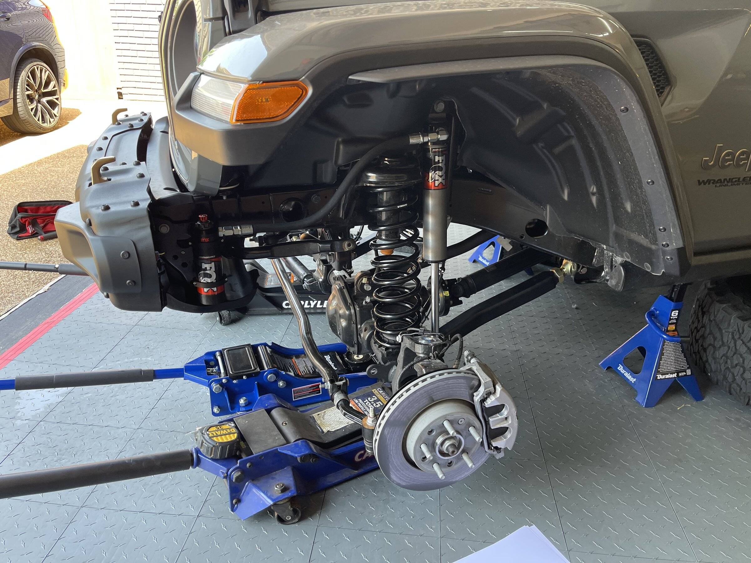 Jeep Wrangler JL Finally came in, and the upgrades have started... IMG_6917