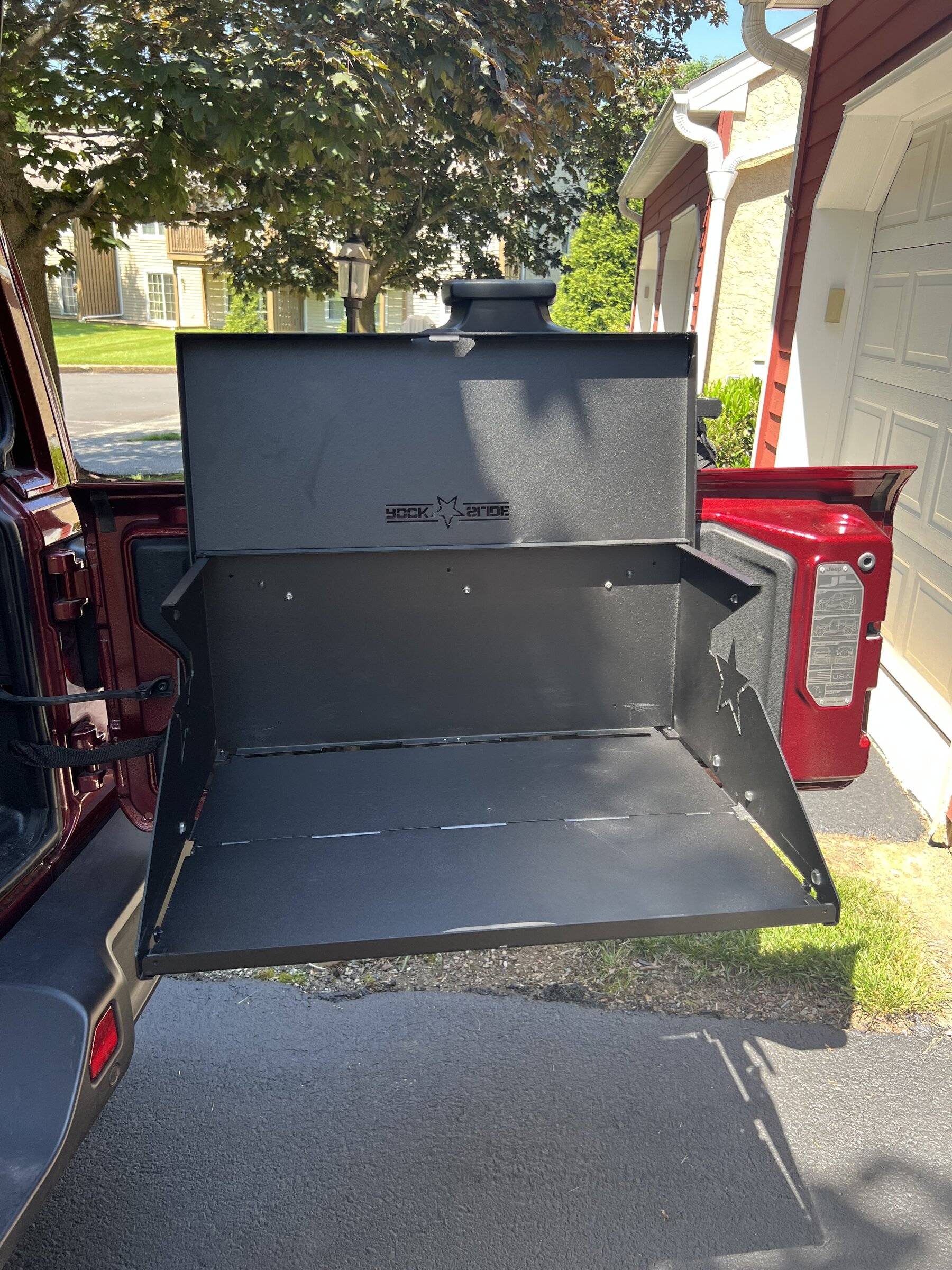 Jeep Wrangler JL Rock Slide Engineering AC-TB-200 Tailgate Table ($175 OBO) IMG_0580