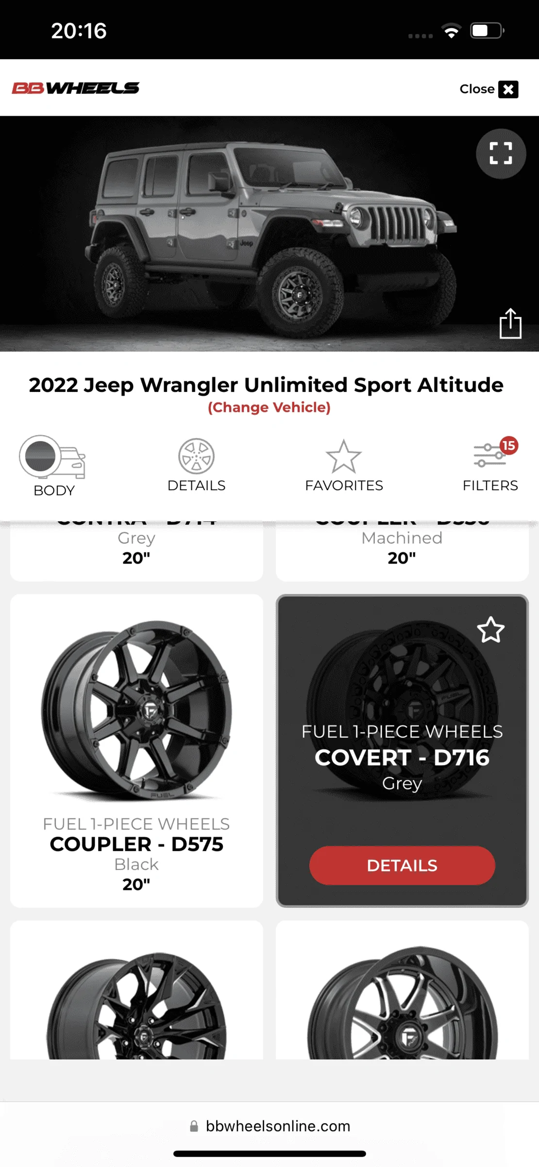 Jeep Wrangler JL Help me decide on wheels! B4D344E0-99C1-4DBB-9541-FD3A7CF23040