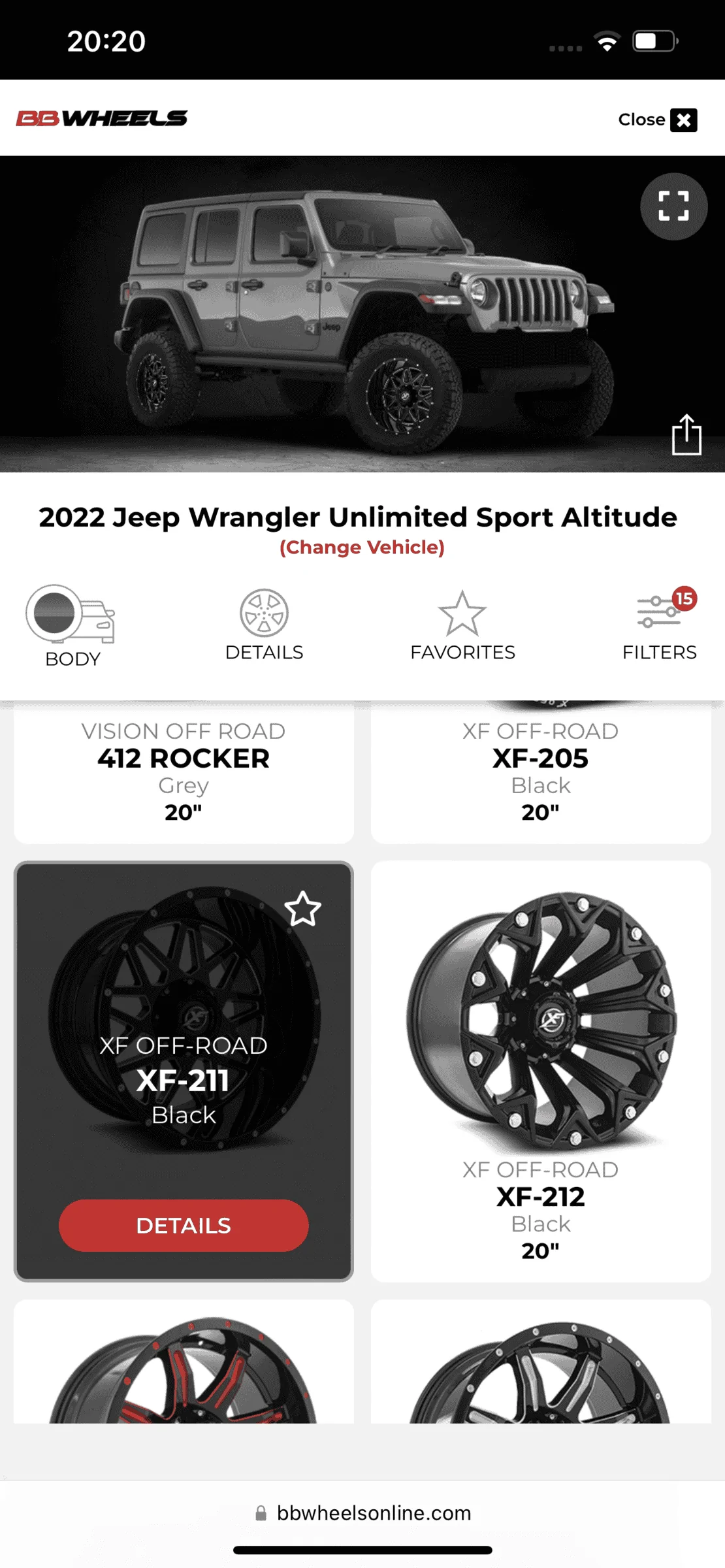 Jeep Wrangler JL Help me decide on wheels! 032C22EF-8F3F-4DE7-B818-251BCC6A1202