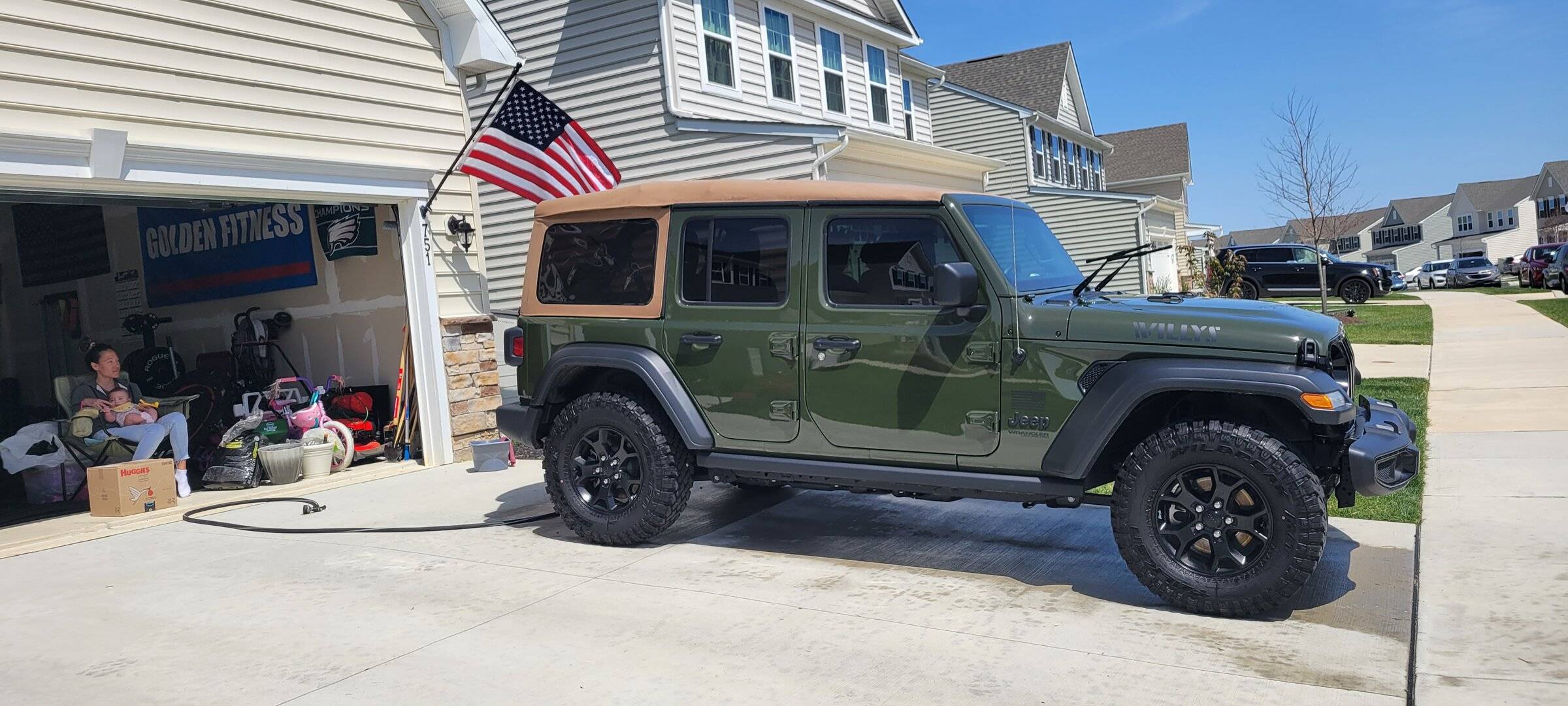 Jeep Wrangler JL Premium Tan Soft Top 20220430_142851