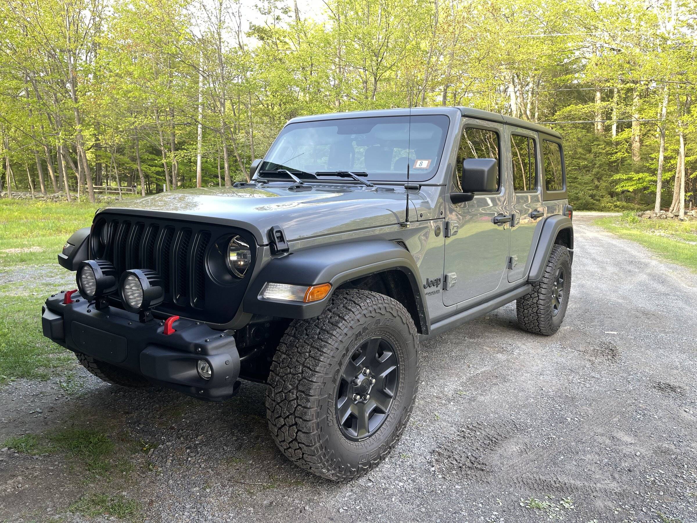 Jeep Wrangler JL Tyri D18 LED off road lights IMG_4211 2
