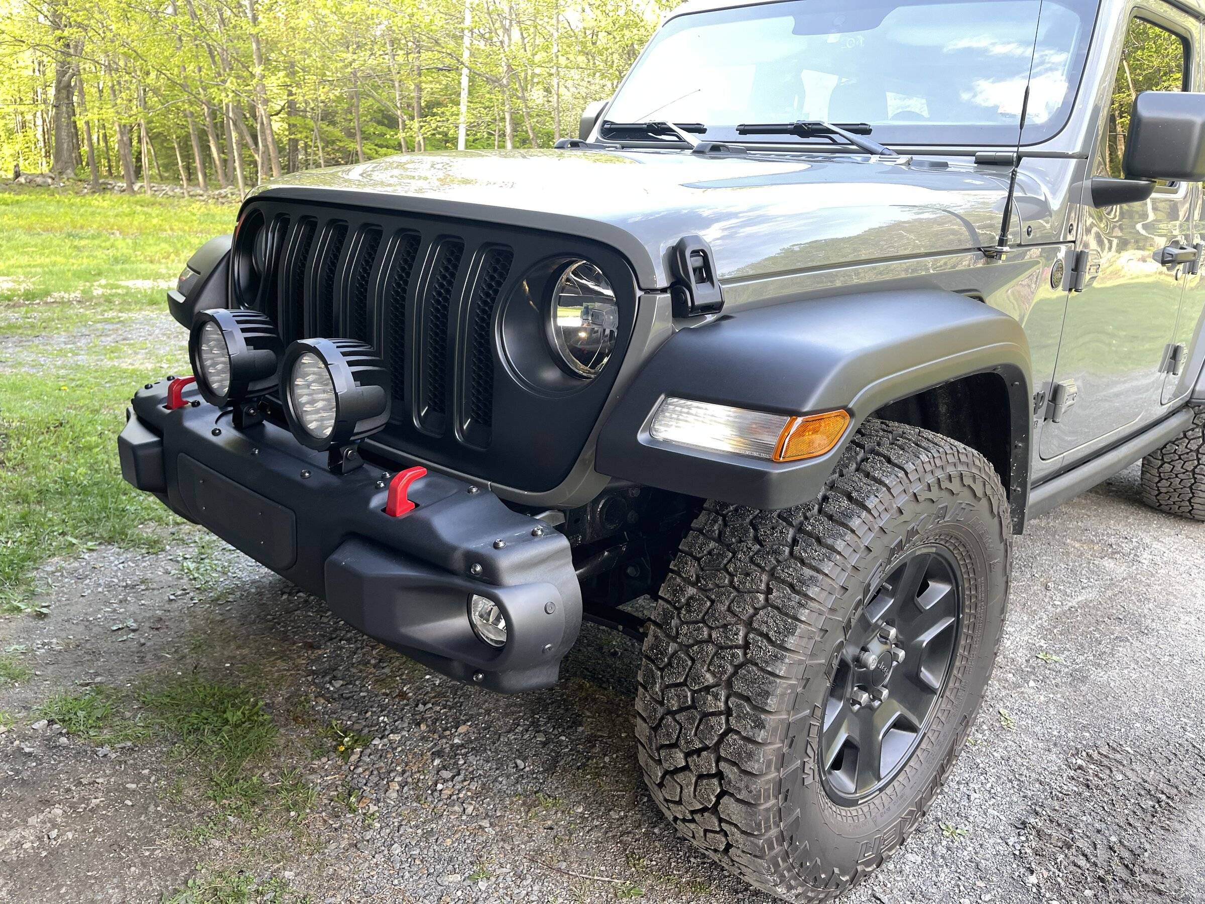 Jeep Wrangler JL Tyri D18 LED off road lights IMG_4213