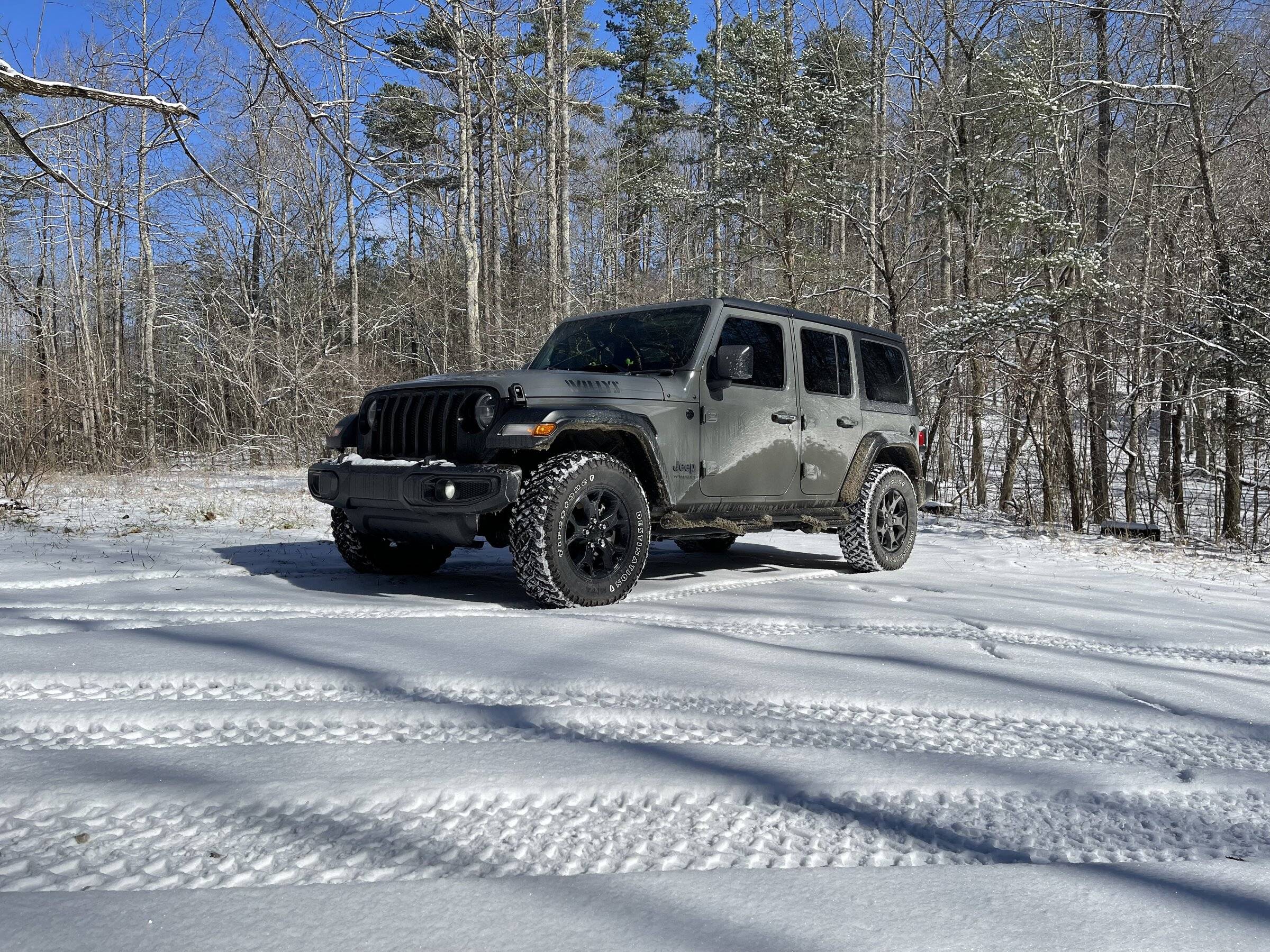 Jeep Wrangler JL Firestone Destination MT/2 performance in the snow? 7B5876FF-2969-47F0-82F0-AF214248D77B