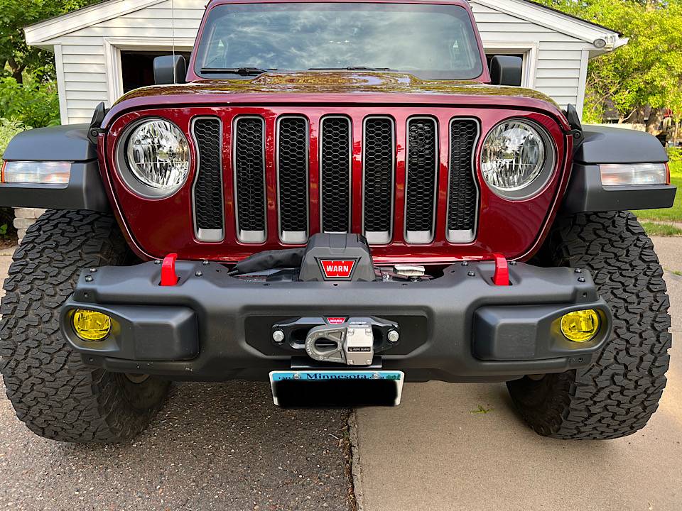 Jeep Wrangler JL Warn VR EVO 10S & Warn Plate Install Pics 72403BFE-17D5-4651-BB63-C27EBC6C537D