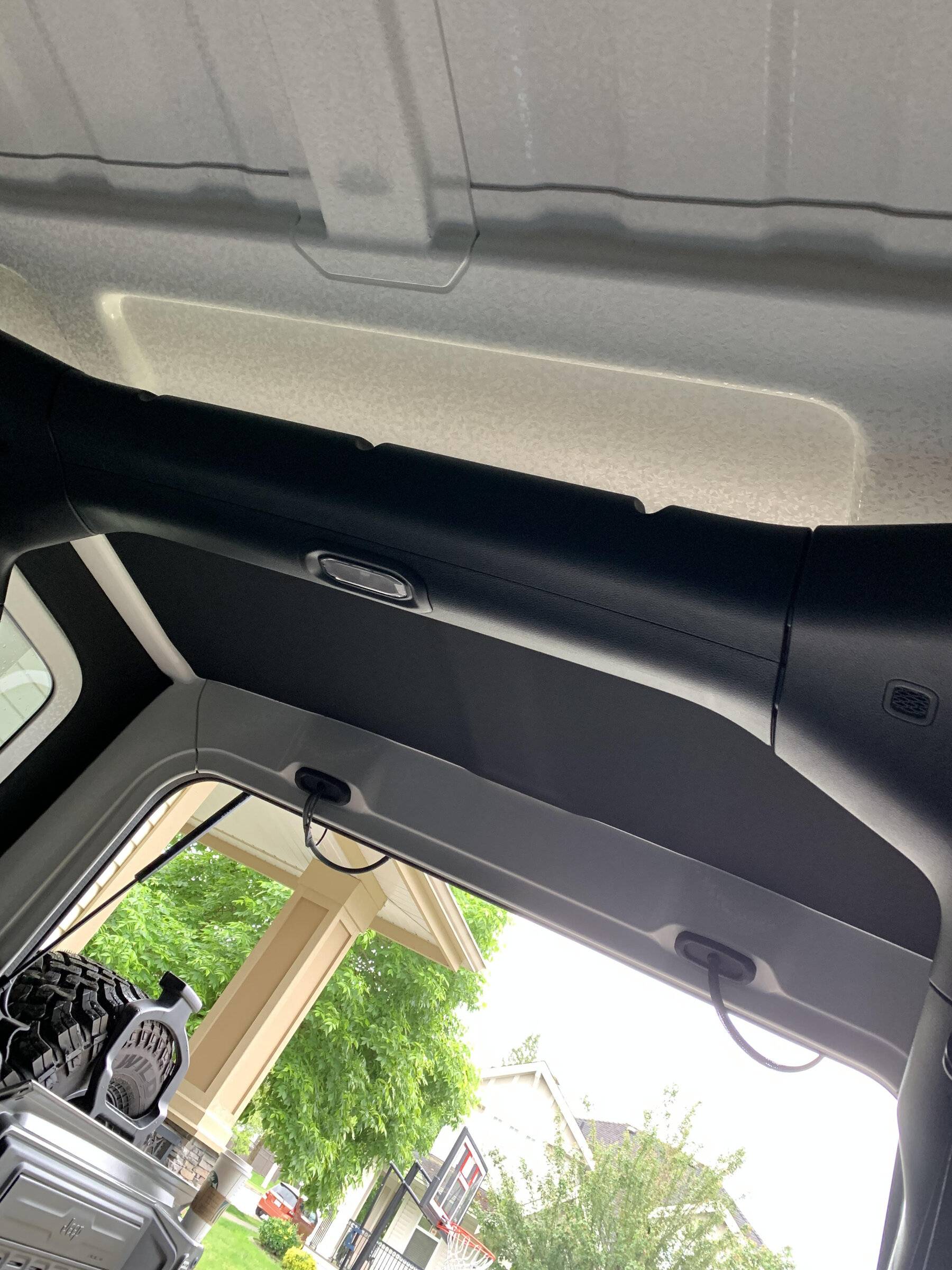 Jeep Wrangler JL Advice With Headliners hardtop2