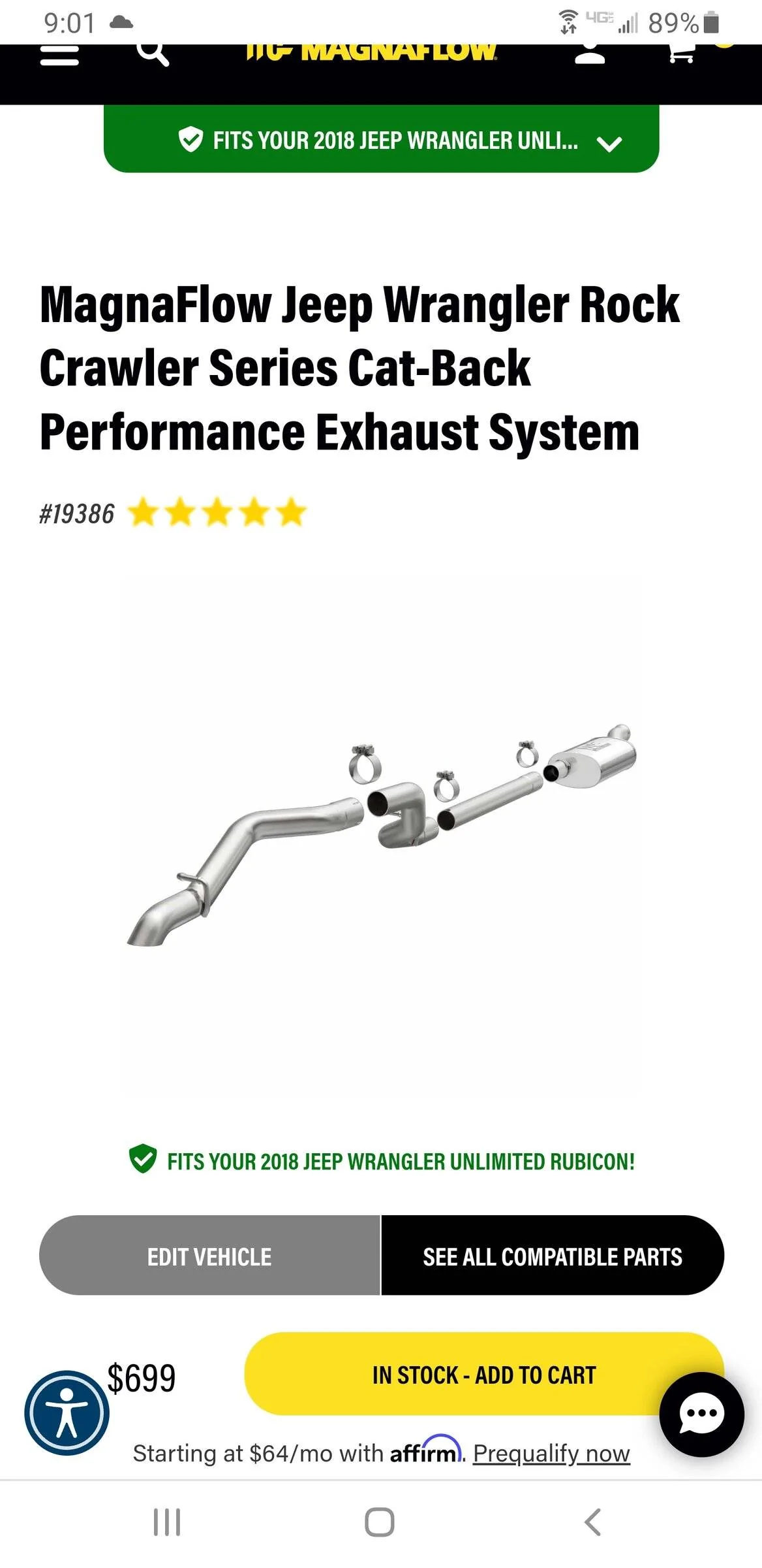 Jeep Wrangler JL Muffler delete vs cat back exhaust? Screenshot_20220609-090101_Chrom